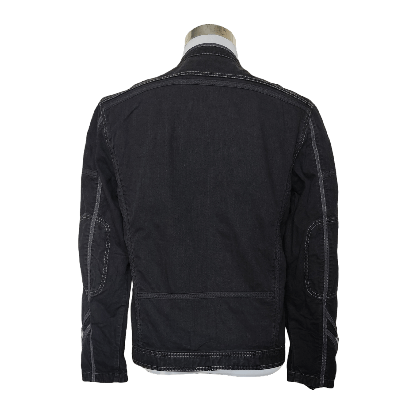 Japanese Brand Ball Rimini Cafe Racer Denim Jacket Size US M / EU 48-50 / 2 - 2 Thumbnail