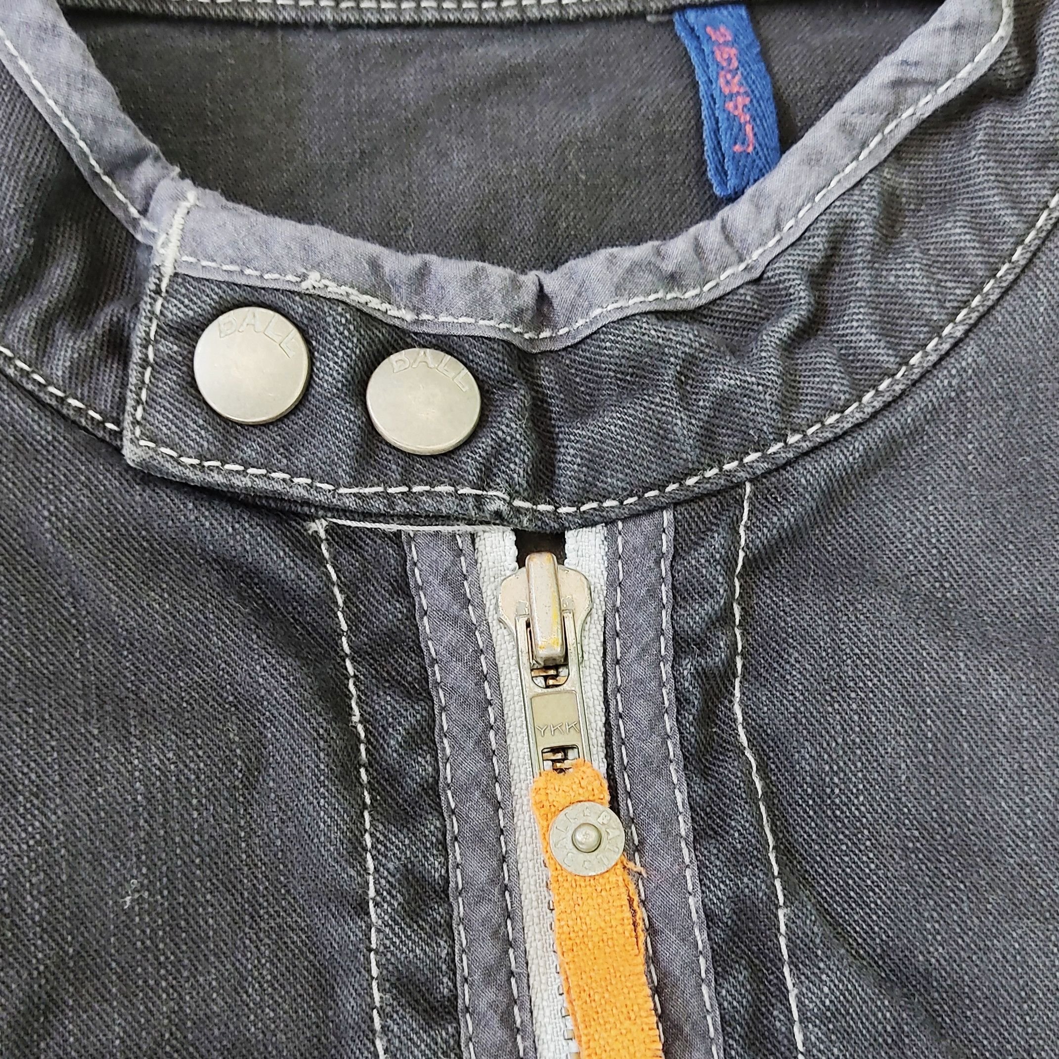 Japanese Brand Ball Rimini Cafe Racer Denim Jacket Size US M / EU 48-50 / 2 - 10 Thumbnail