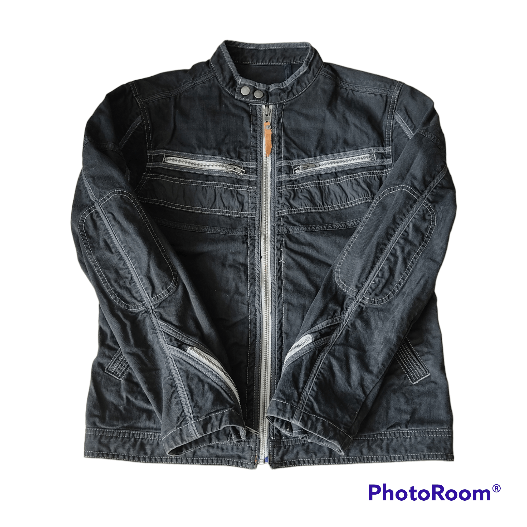 Japanese Brand Ball Rimini Cafe Racer Denim Jacket Size US M / EU 48-50 / 2 - 4 Thumbnail
