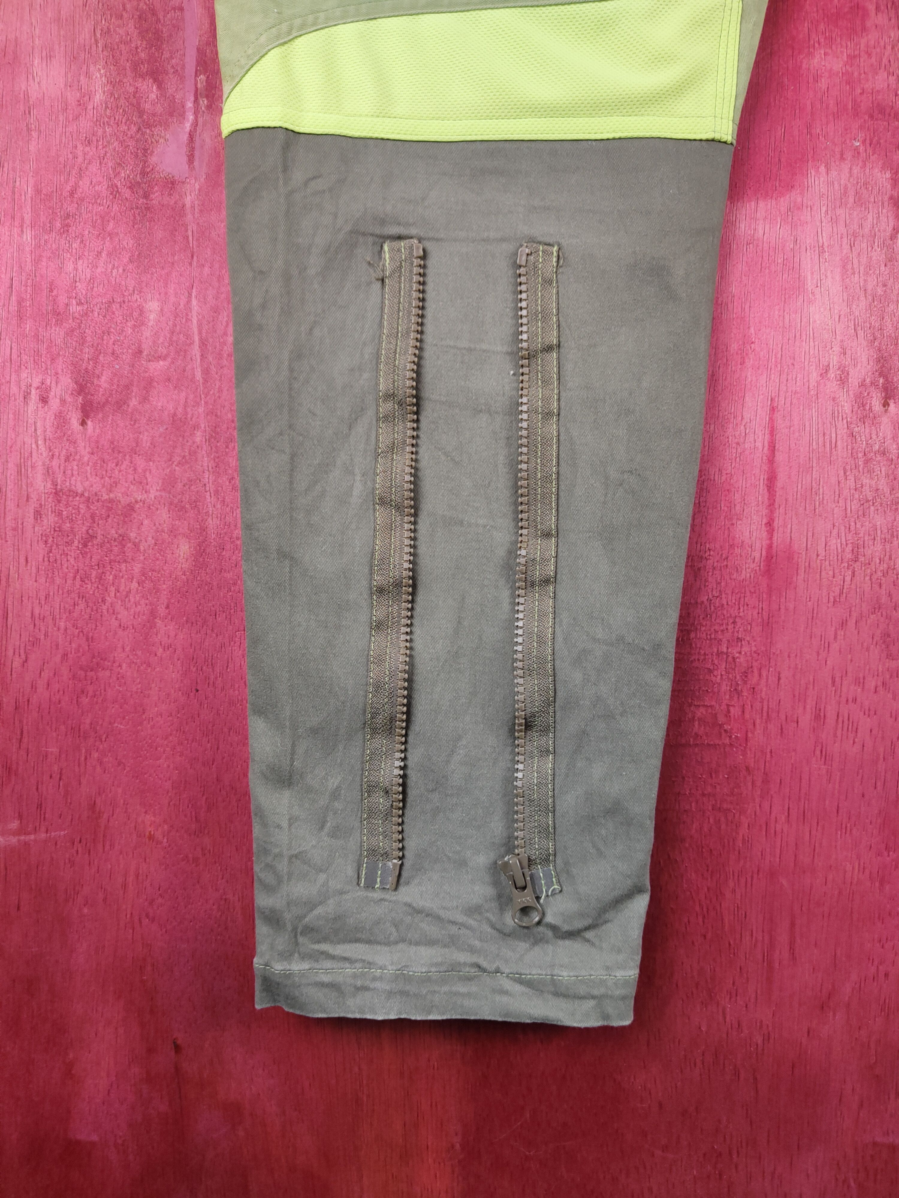 Japanese Brand × Vintage Harvestai Green Multi Pocket Tactical Cargo Pants #S717 Size US 32 / EU 48 - 10 Thumbnail