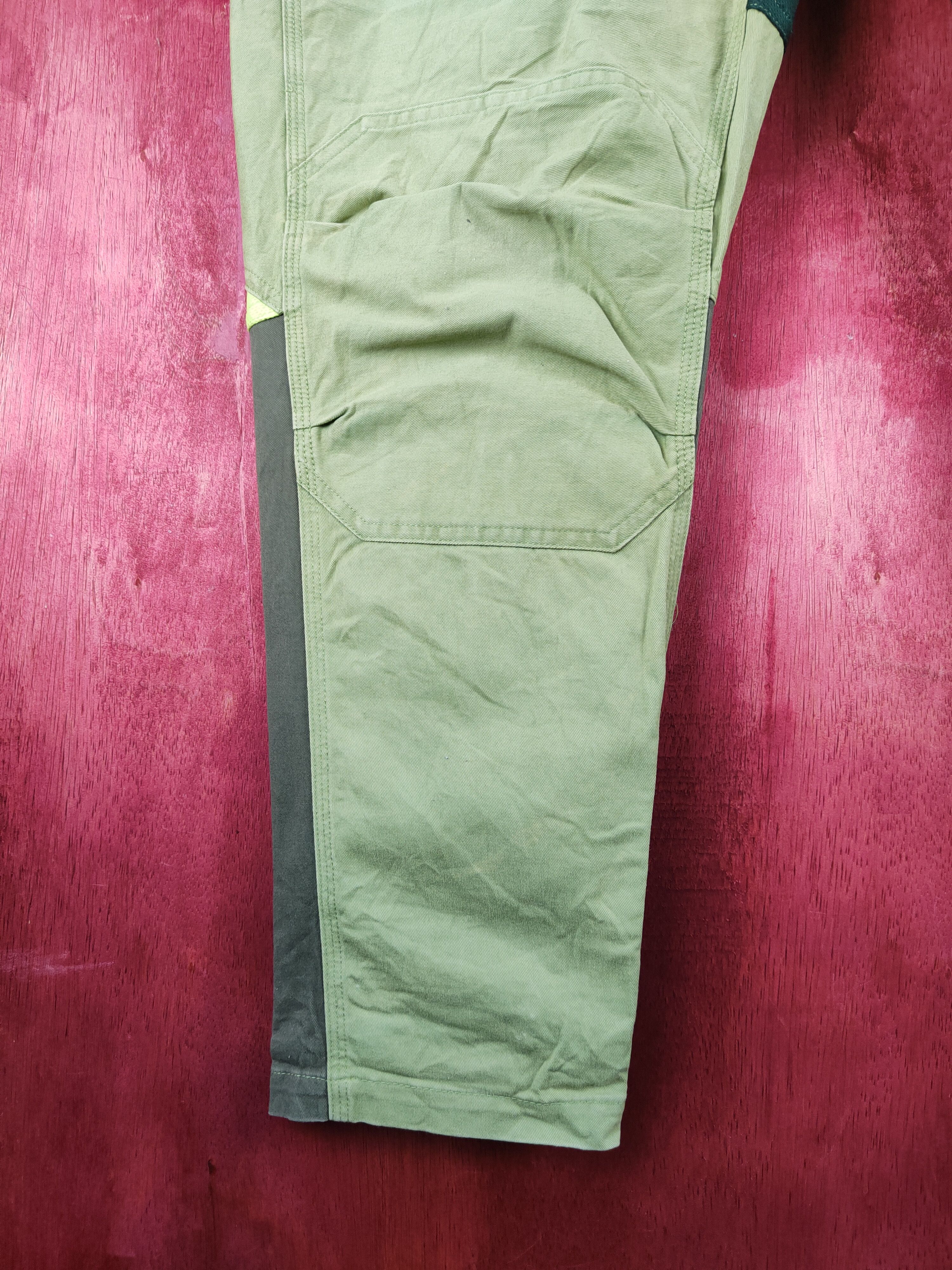 Japanese Brand × Vintage Harvestai Green Multi Pocket Tactical Cargo Pants #S717 Size US 32 / EU 48 - 4 Thumbnail