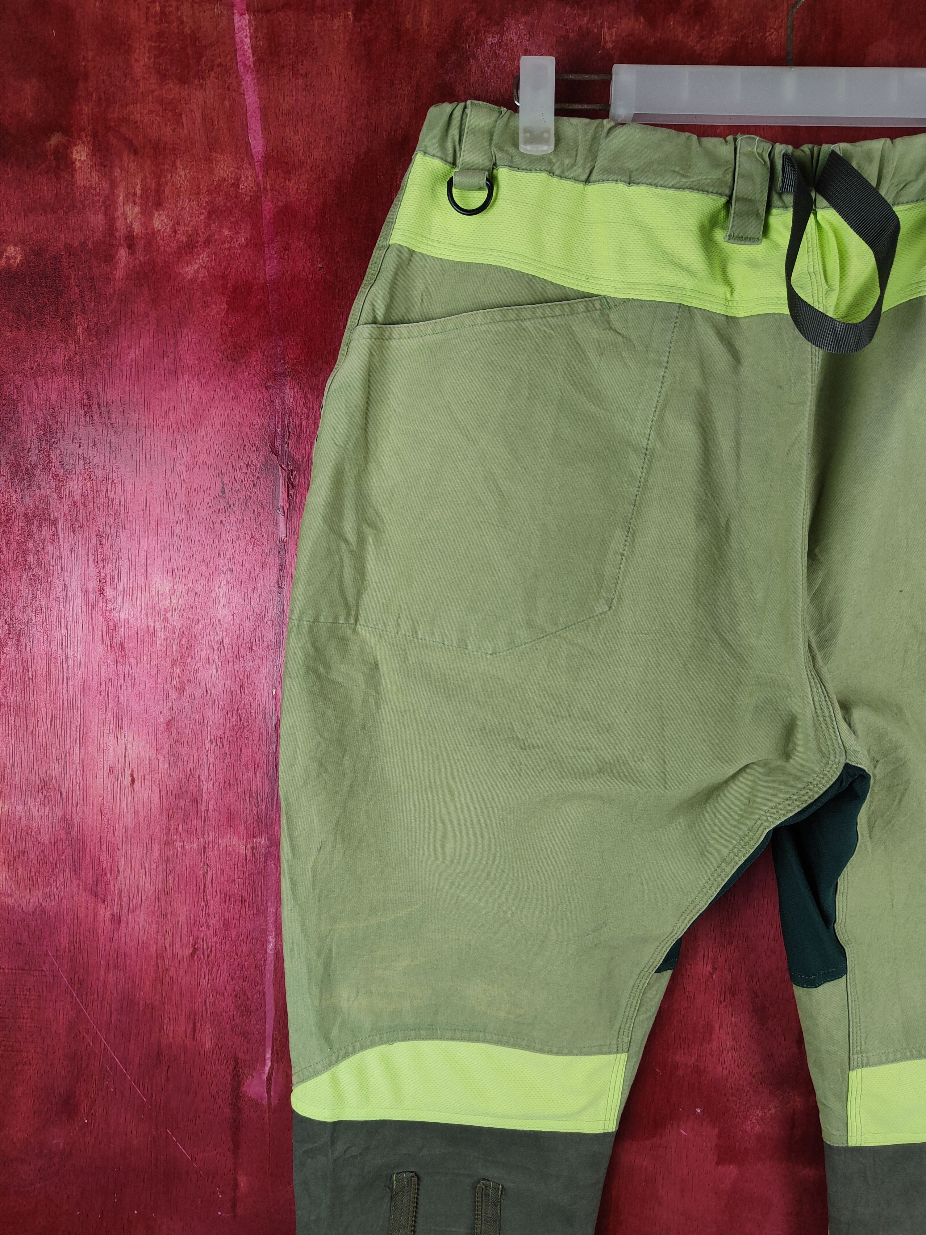 Japanese Brand × Vintage Harvestai Green Multi Pocket Tactical Cargo Pants #S717 Size US 32 / EU 48 - 9 Thumbnail