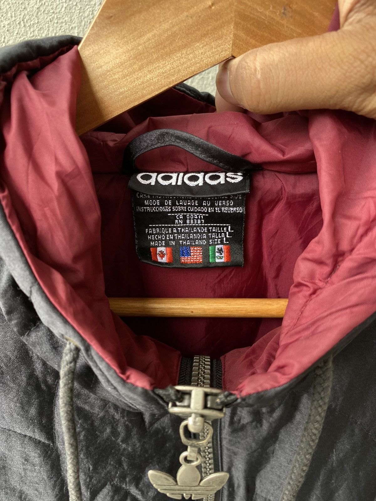 Adidas × Vintage Vintage Adidas Coach Jacket Big Logo Embroidery Size US XL / EU 56 / 4 - 2 Thumbnail