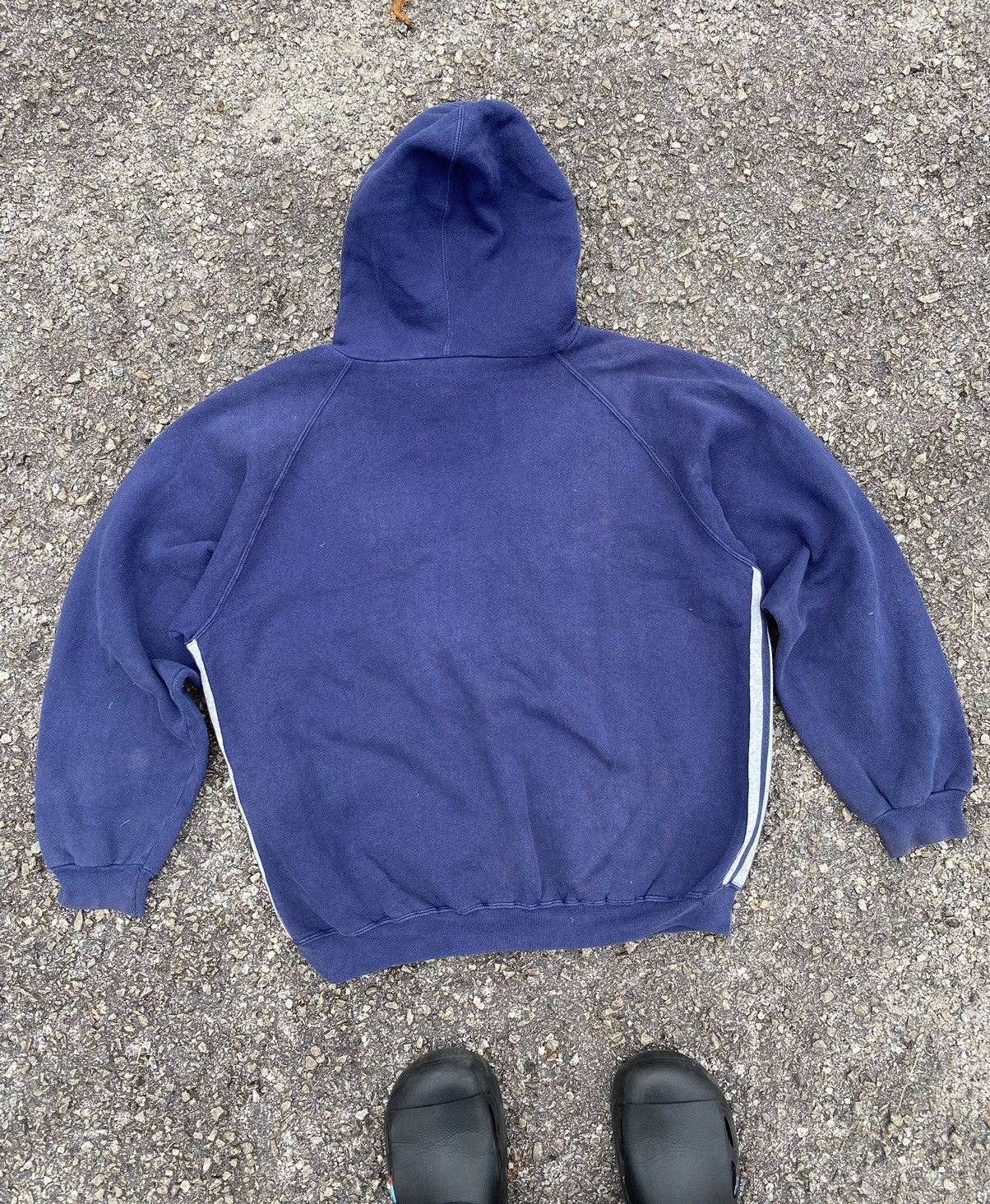 Vintage 🔥 STEALS 🔥 Vintage Adidas Hoodie Sunfaded Size US L / EU 52-54 / 3 - 5 Thumbnail