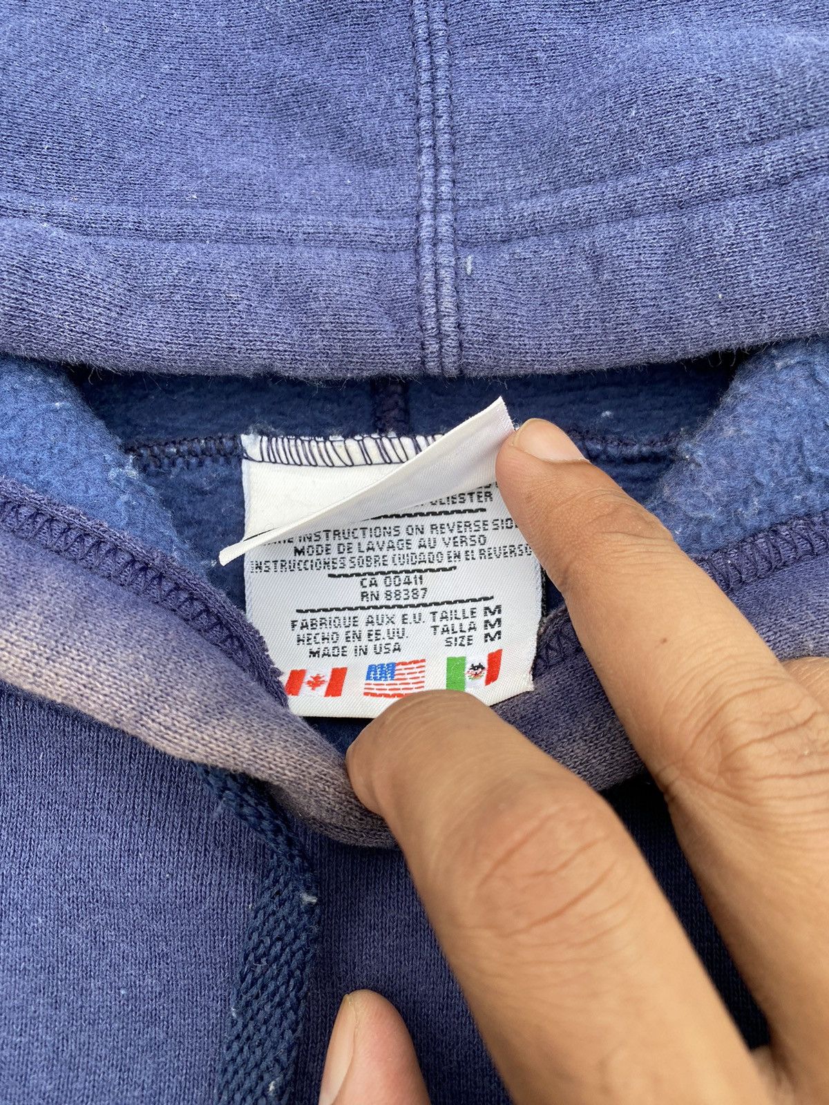 Vintage 🔥 STEALS 🔥 Vintage Adidas Hoodie Sunfaded Size US L / EU 52-54 / 3 - 8 Thumbnail