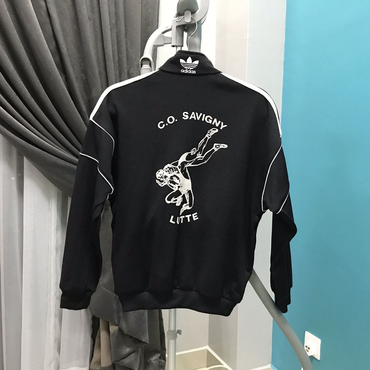 Adidas Adidas Co Savigny Lutte Track Top Jacket Size US S / EU 44-46 / 1 - 1 Thumbnail