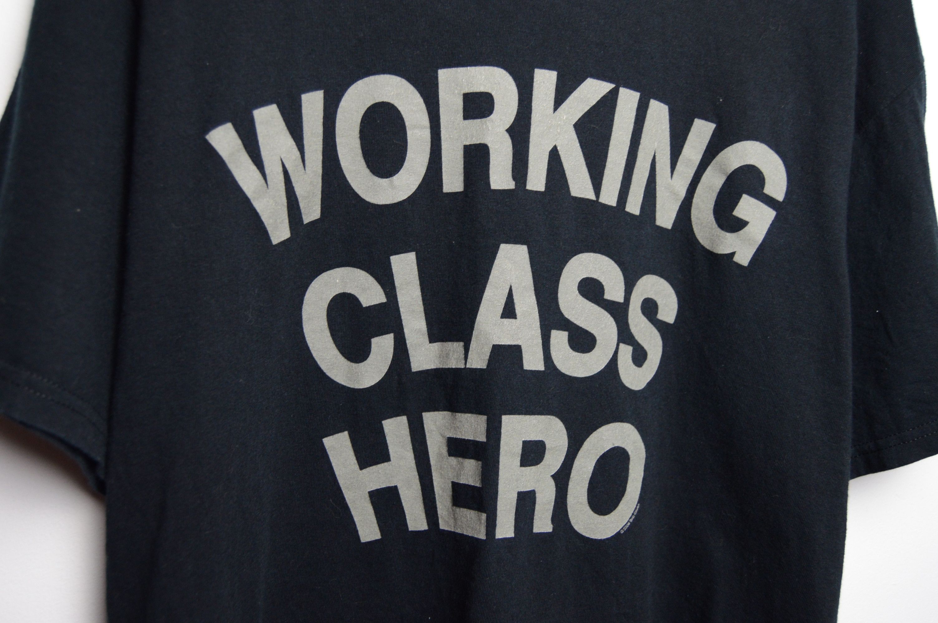 Band Tees rare vintage 2008 john lennon working class hero t shirt Size US L / EU 52-54 / 3 - 2 Thumbnail