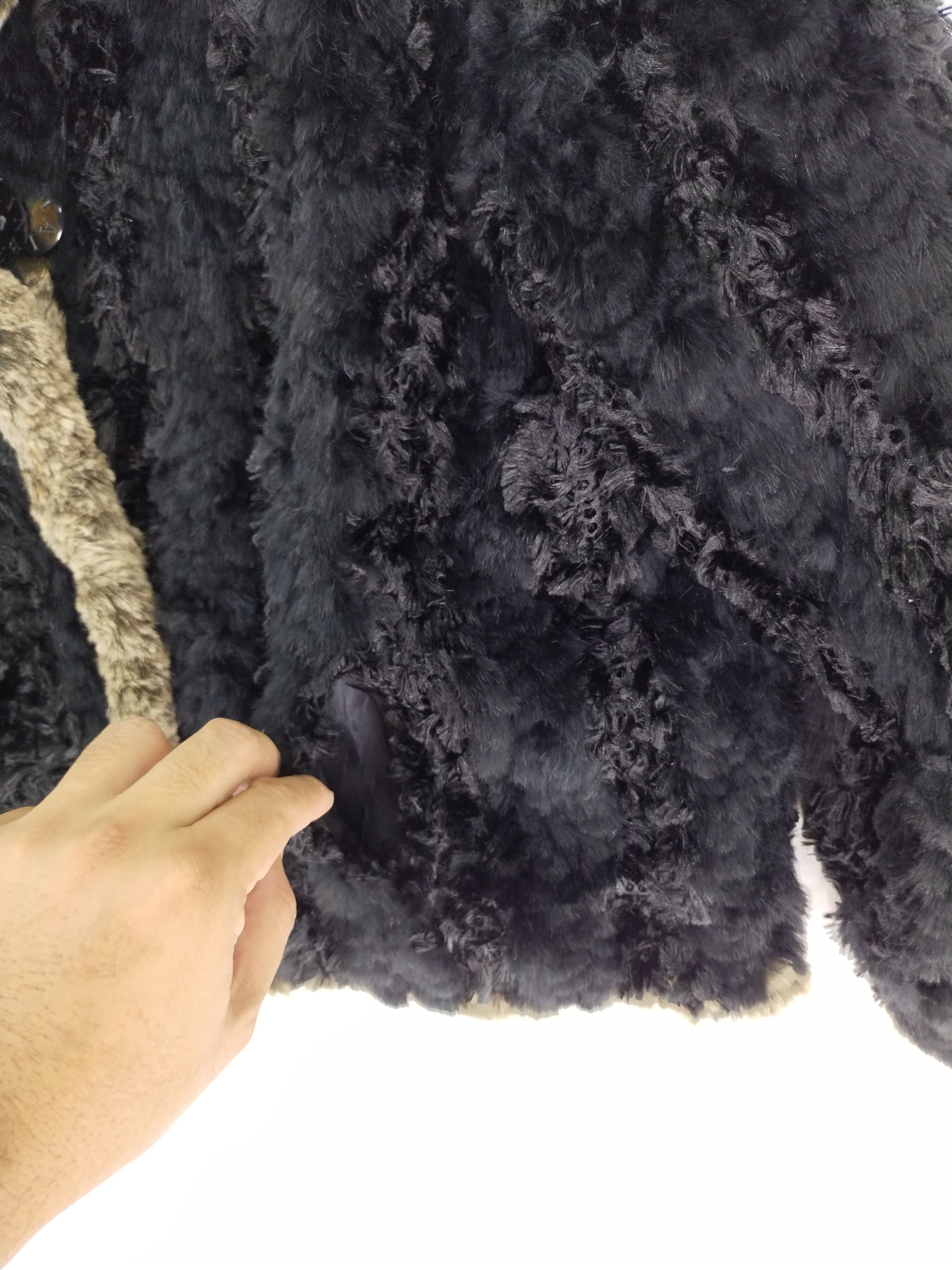 Balmain Vintage Balmain Paris Fur Faux Jacket Size L / US 10 / IT 46 - 6 Thumbnail