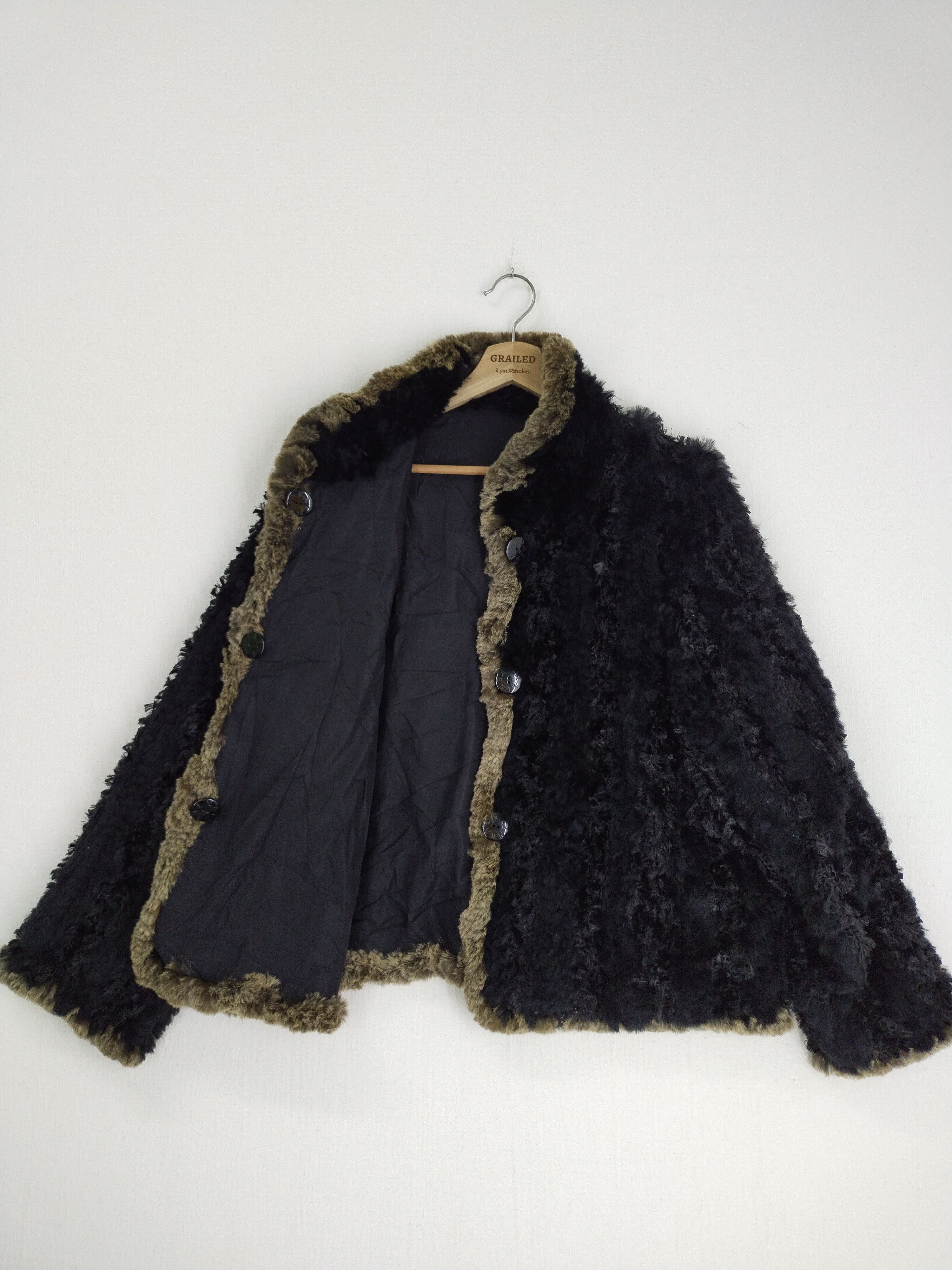 Balmain Vintage Balmain Paris Fur Faux Jacket Size L / US 10 / IT 46 - 1 Thumbnail