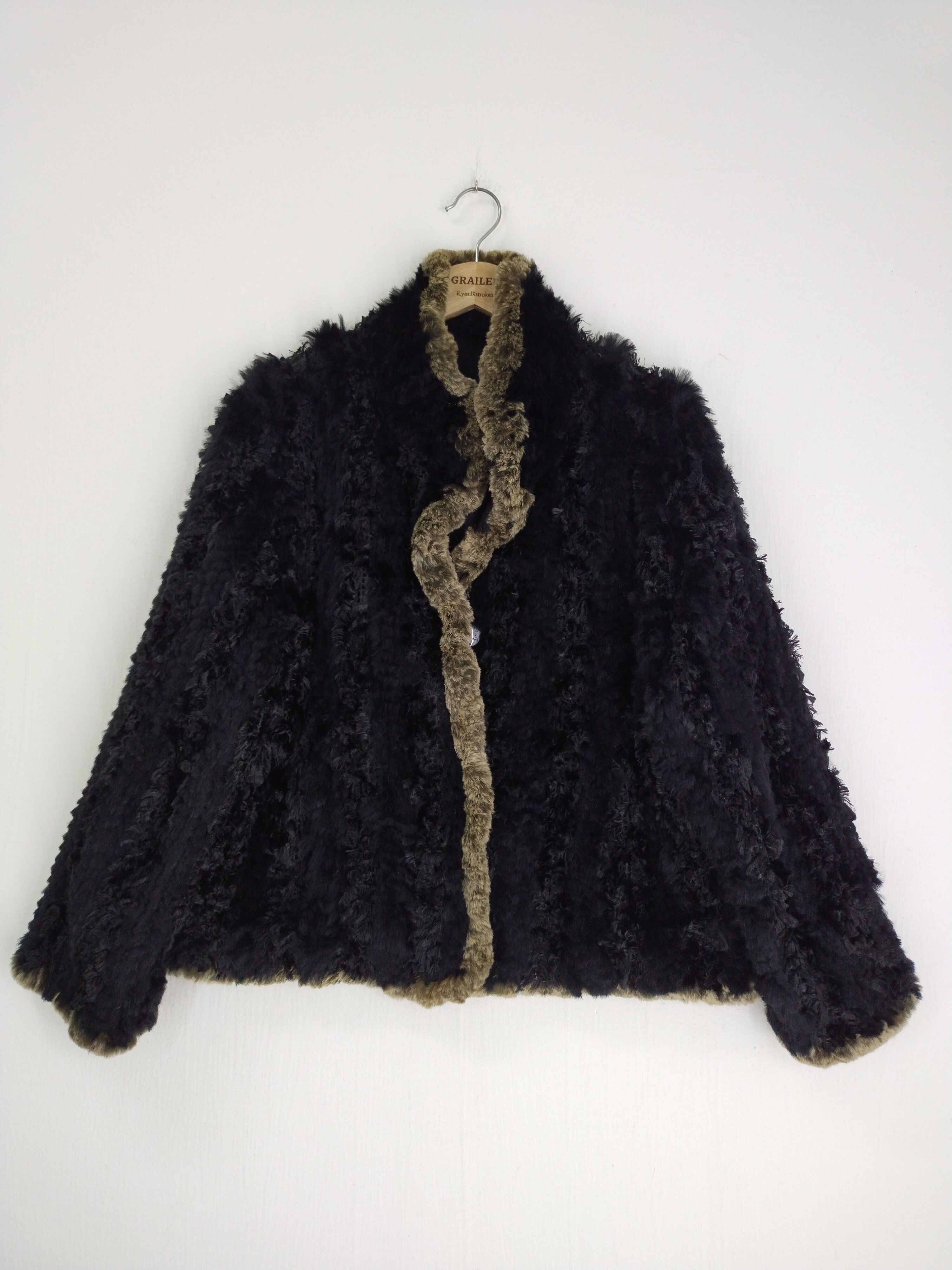 Balmain Vintage Balmain Paris Fur Faux Jacket Size L / US 10 / IT 46 - 8 Thumbnail