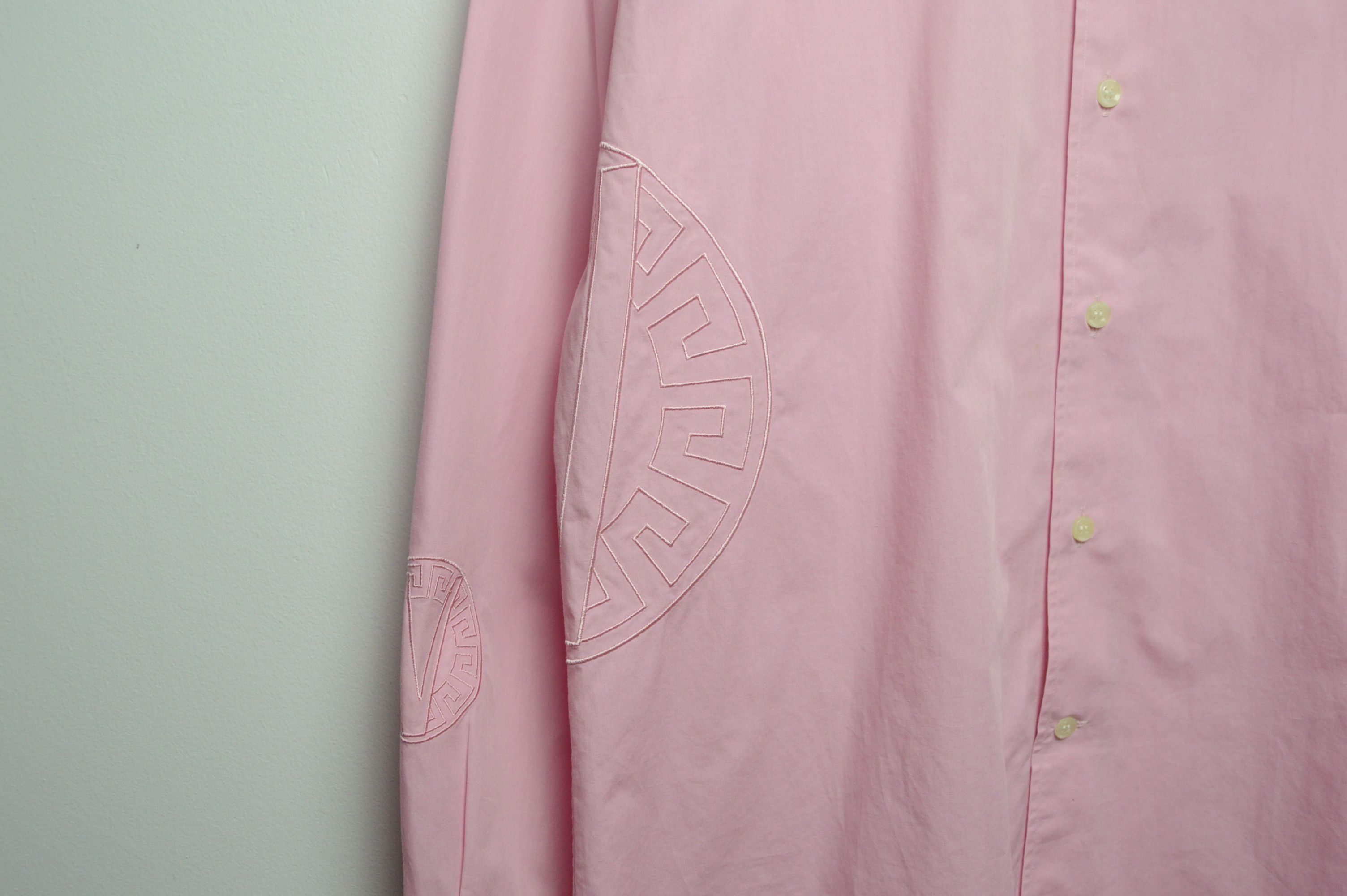 Versace versace shirt embroidered logos Size US L / EU 52-54 / 3 - 4 Thumbnail
