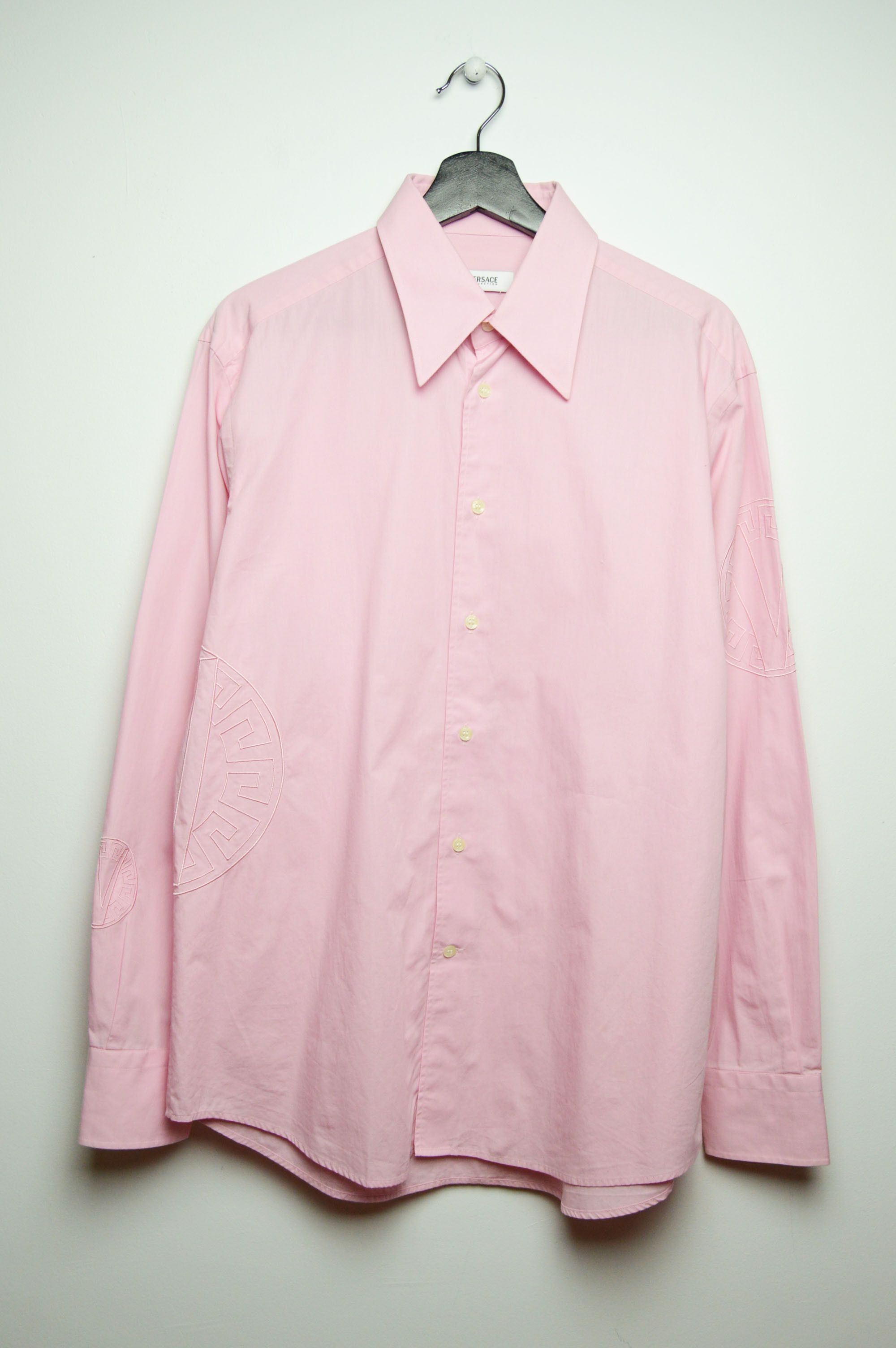 Versace versace shirt embroidered logos Size US L / EU 52-54 / 3 - 1 Thumbnail