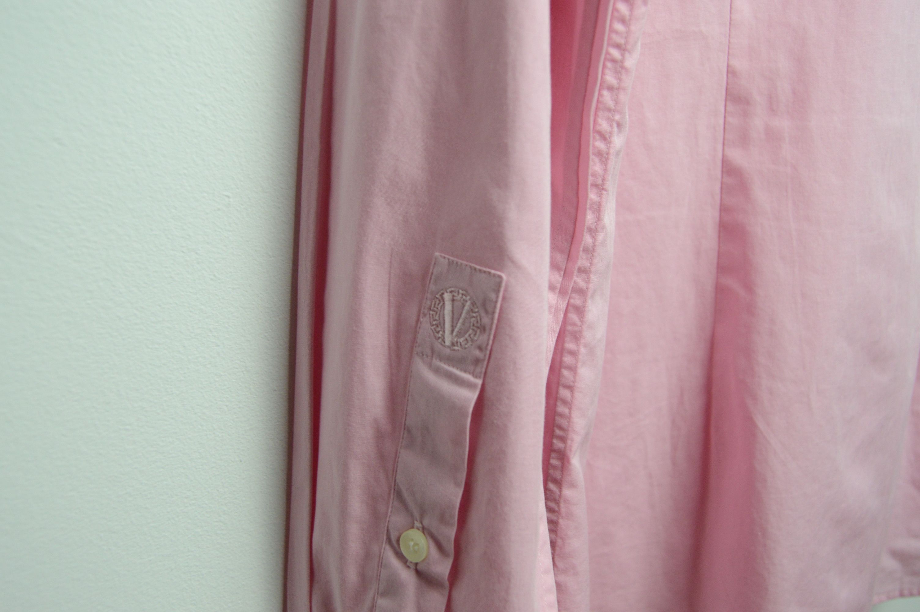 Versace versace shirt embroidered logos Size US L / EU 52-54 / 3 - 9 Thumbnail