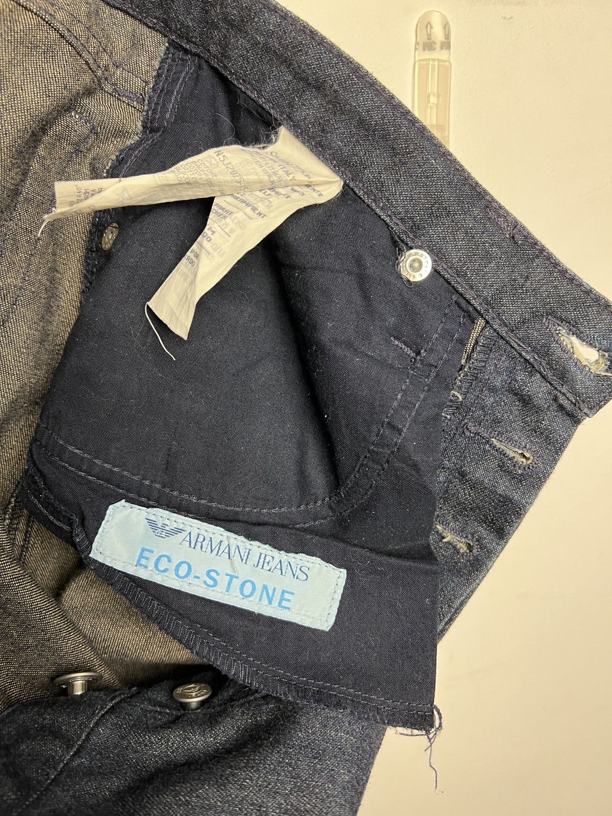 Giorgio Armani armani y2k floral jeans Size US 30 / EU 46 - 14 Thumbnail
