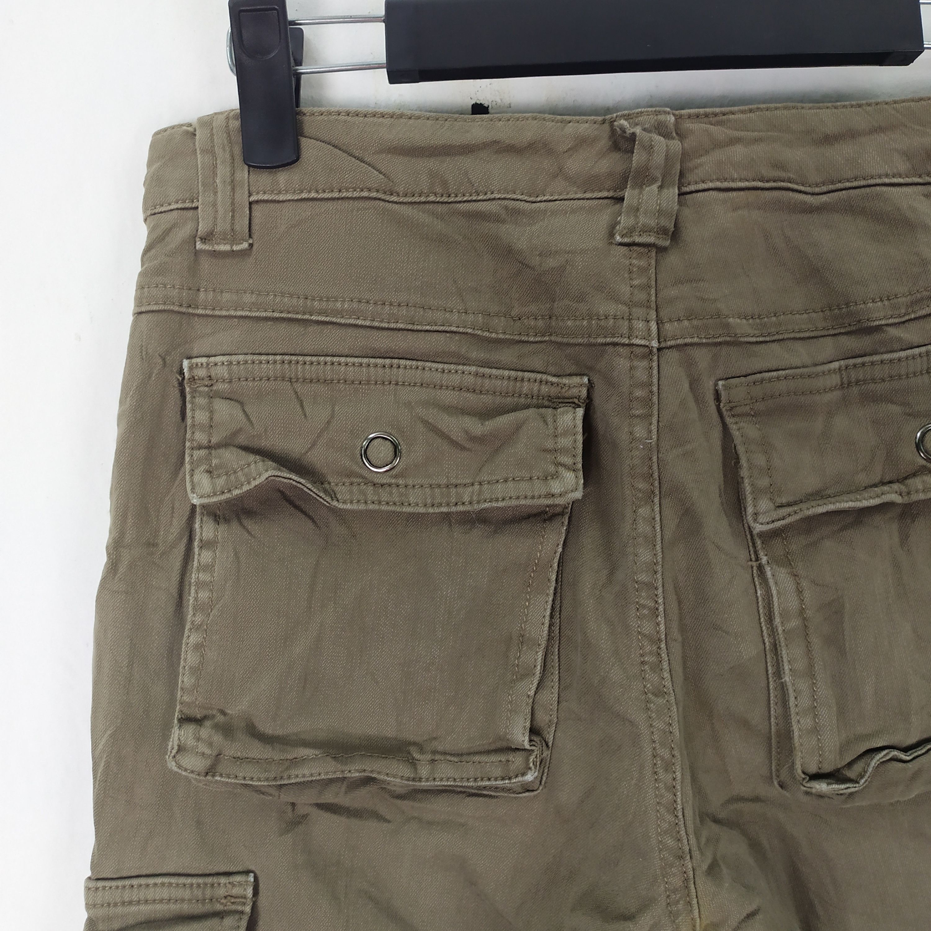 Japanese Brand VINTAGE DAILY CARGO FLARE CARGO PANTS Size US 26 / EU 42 - 8 Thumbnail