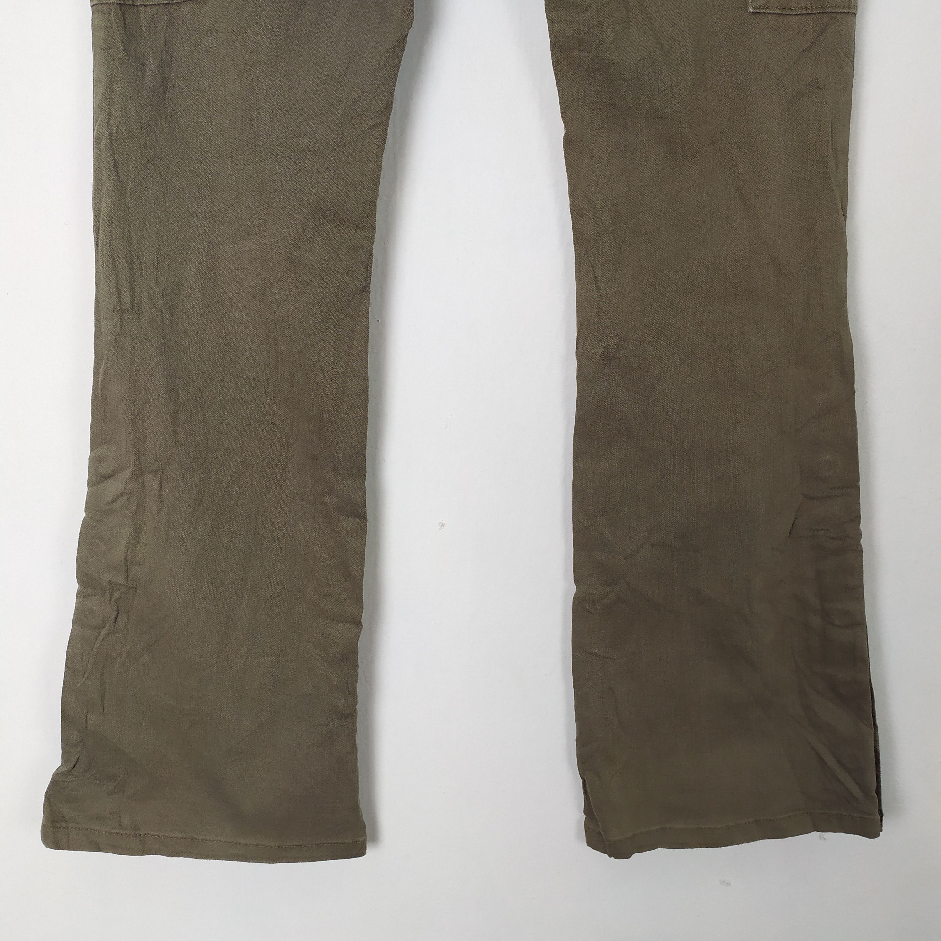 Japanese Brand VINTAGE DAILY CARGO FLARE CARGO PANTS Size US 26 / EU 42 - 10 Thumbnail