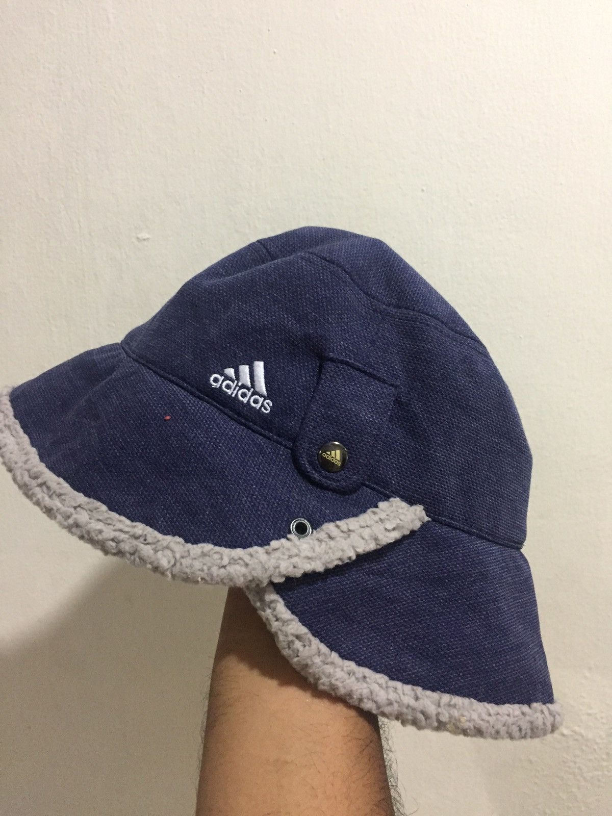 image of Adidas Bucket Hat in Navy, Men's