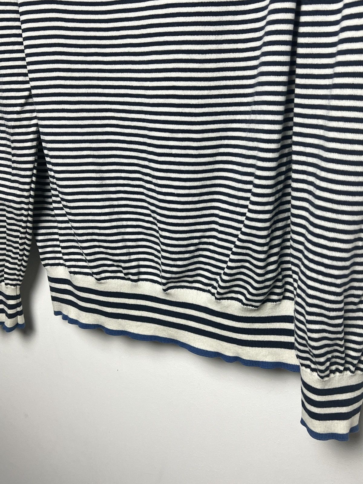Burberry burberry y2k vintage striped light casual sweater Size US L / EU 52-54 / 3 - 8 Thumbnail