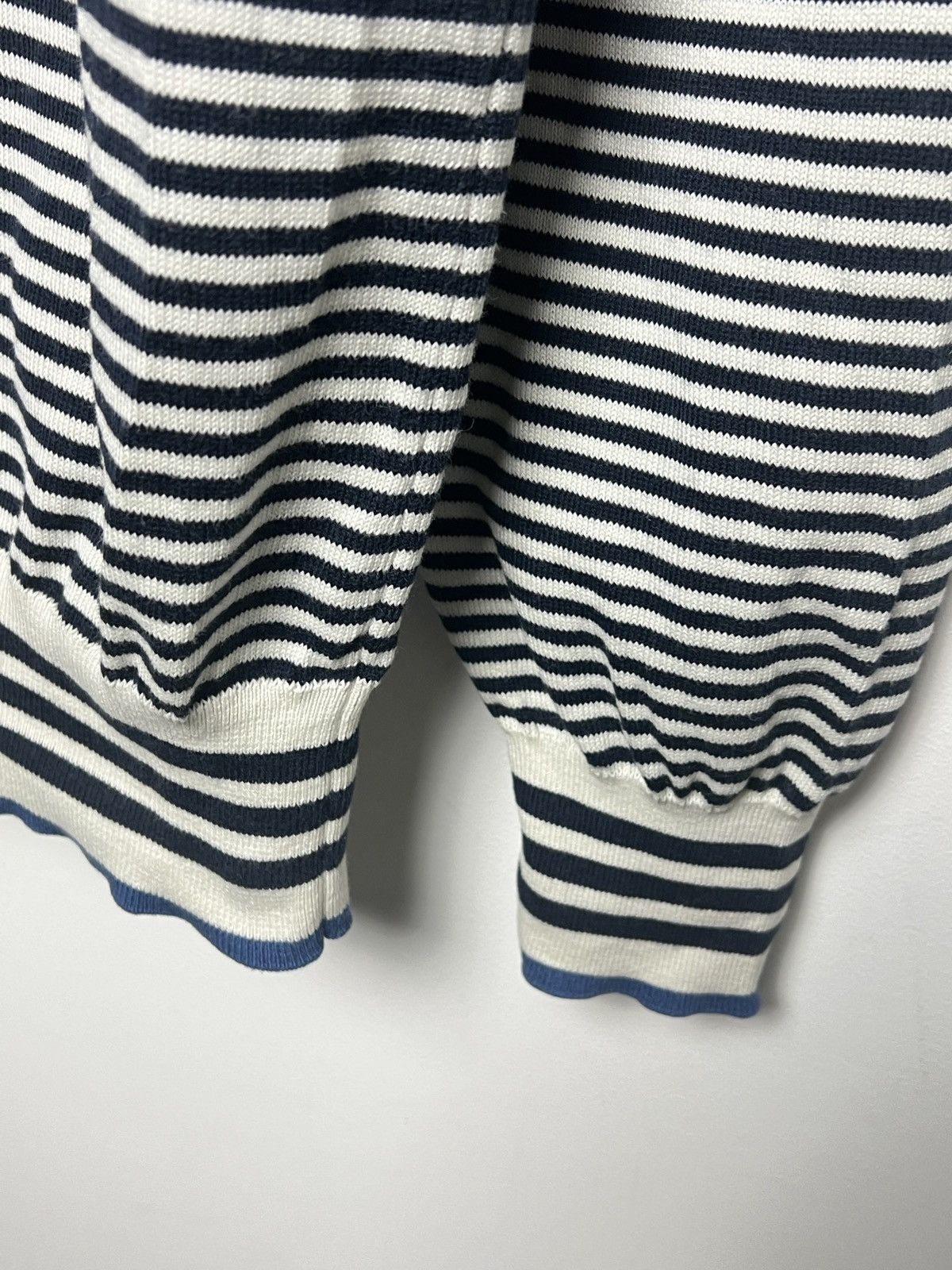 Burberry burberry y2k vintage striped light casual sweater Size US L / EU 52-54 / 3 - 5 Thumbnail