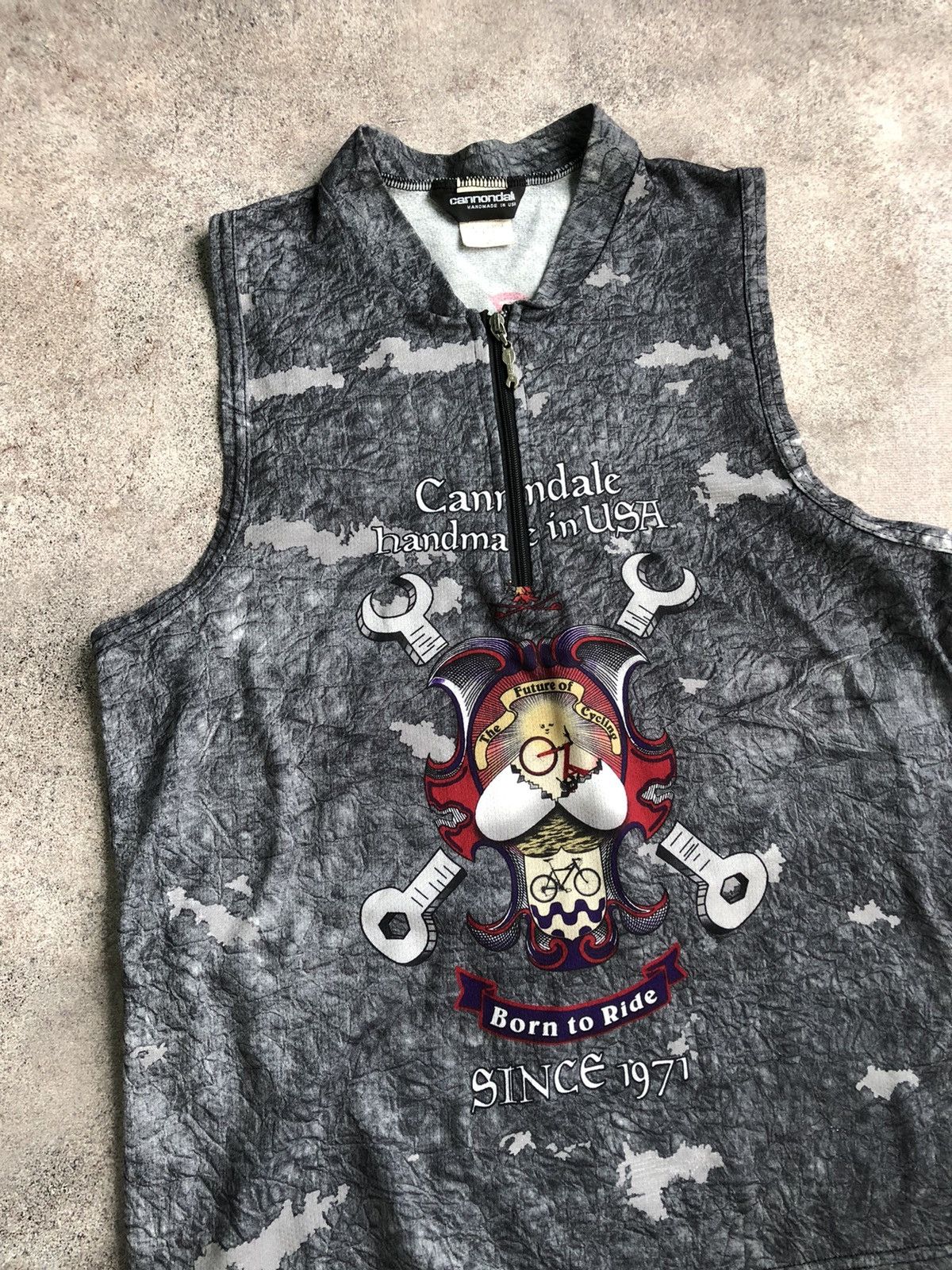 Vintage Vintage Cannondale Cycling Tank top Size US XL / EU 56 / 4 - 5 Thumbnail