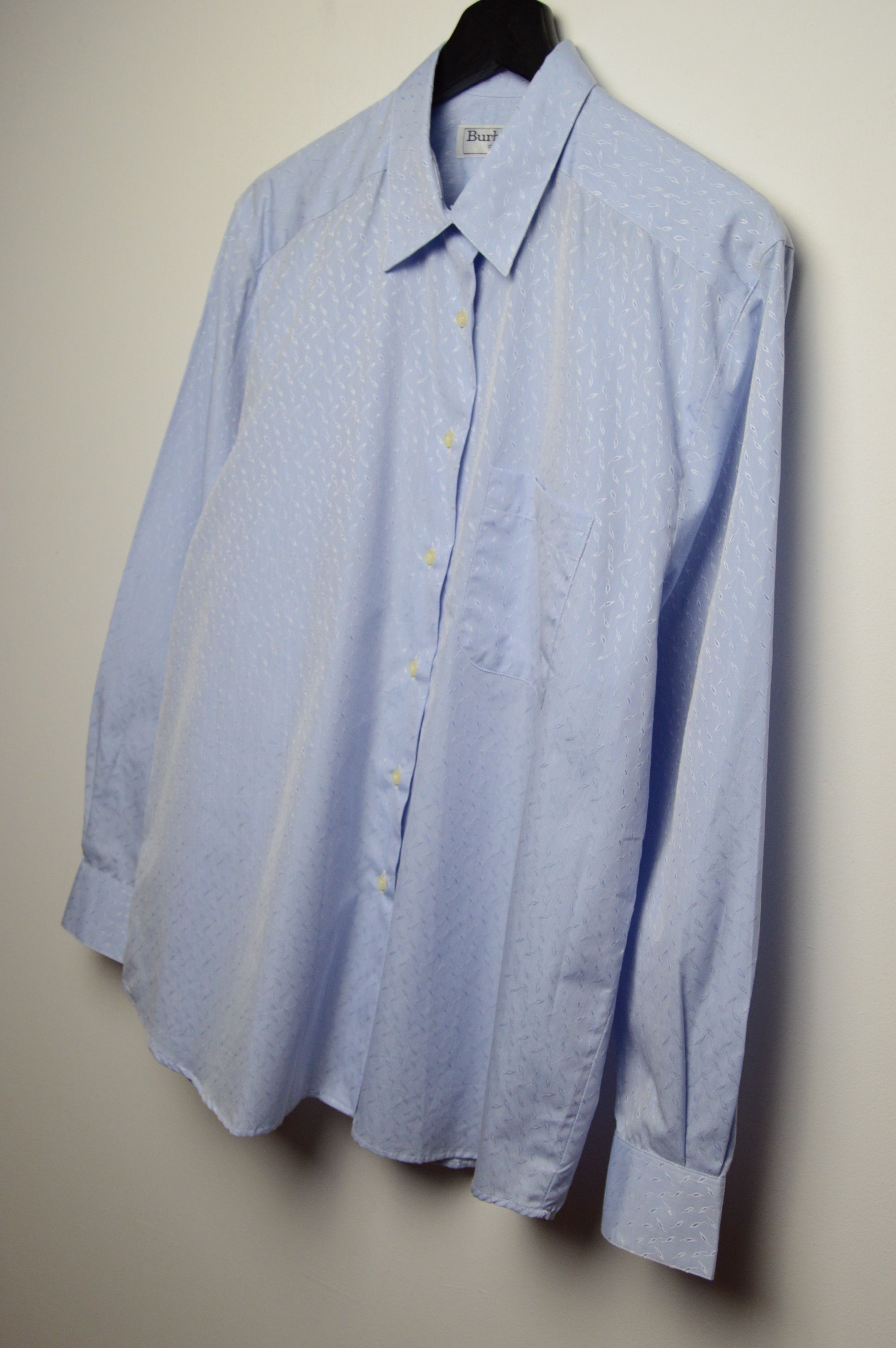 Burberry burberry shirt rare vintage leaf pattern shirt Size US M / EU 48-50 / 2 - 7 Thumbnail
