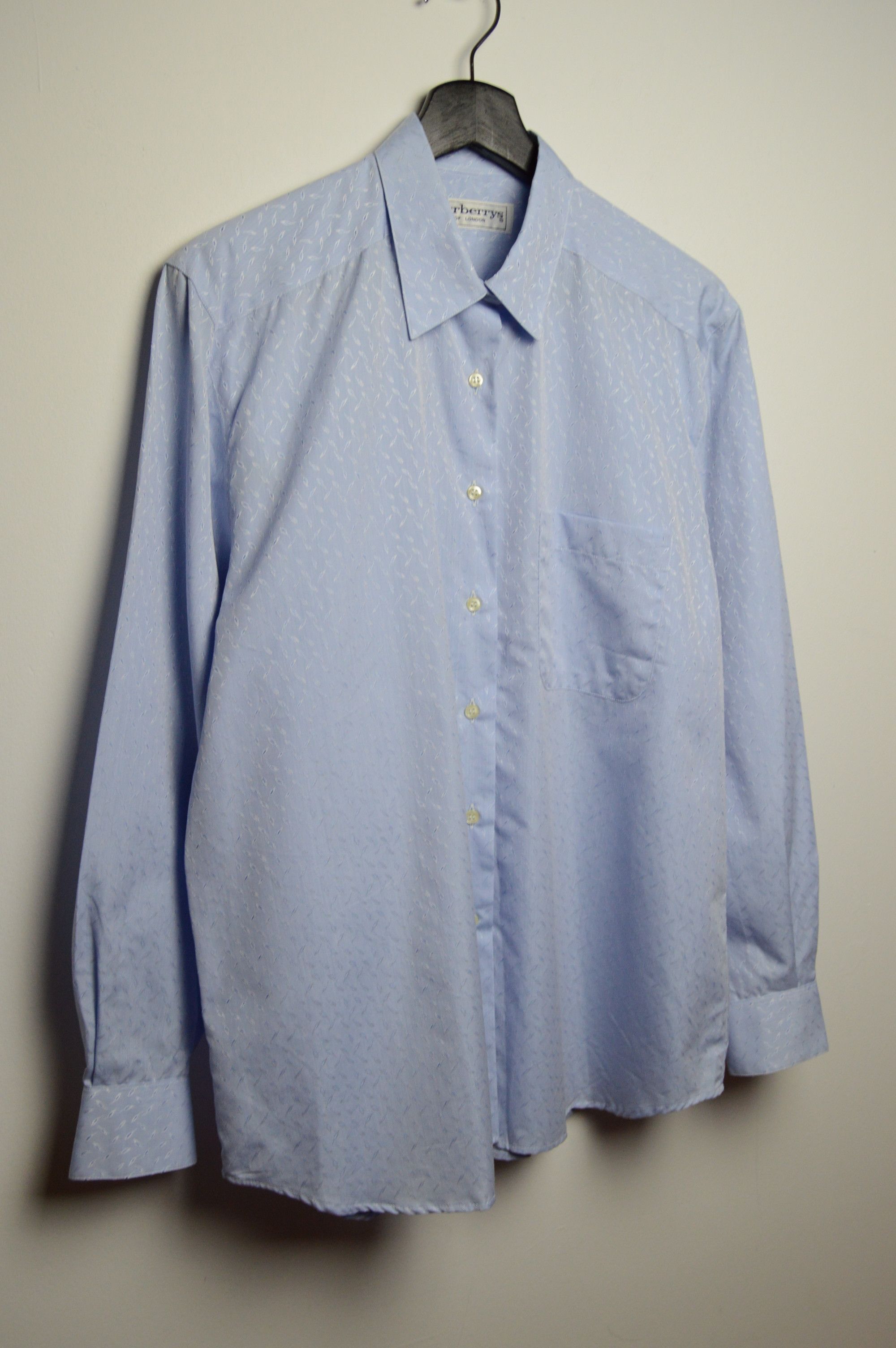 Burberry burberry shirt rare vintage leaf pattern shirt Size US M / EU 48-50 / 2 - 6 Thumbnail