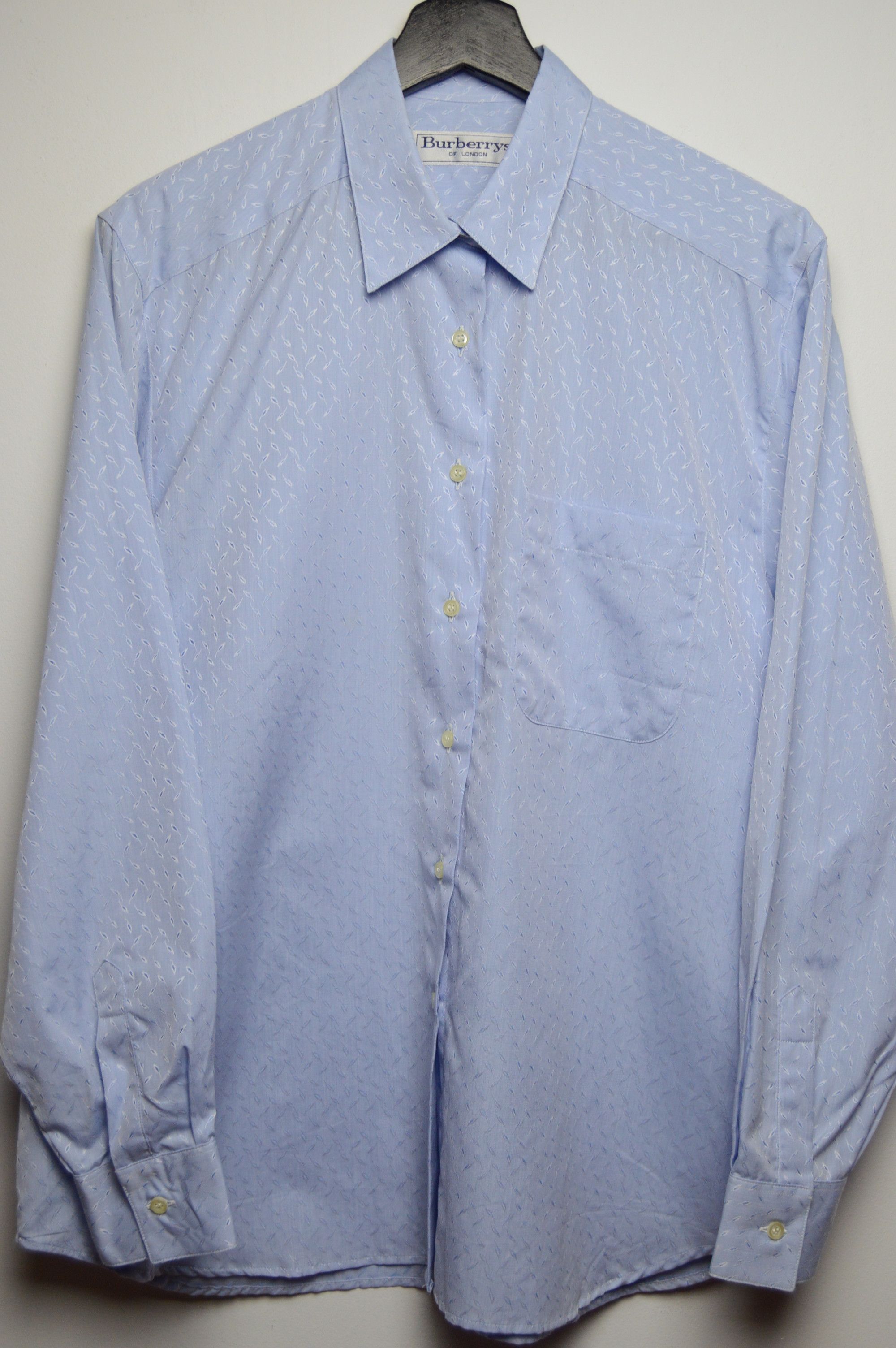 Burberry burberry shirt rare vintage leaf pattern shirt Size US M / EU 48-50 / 2 - 4 Thumbnail