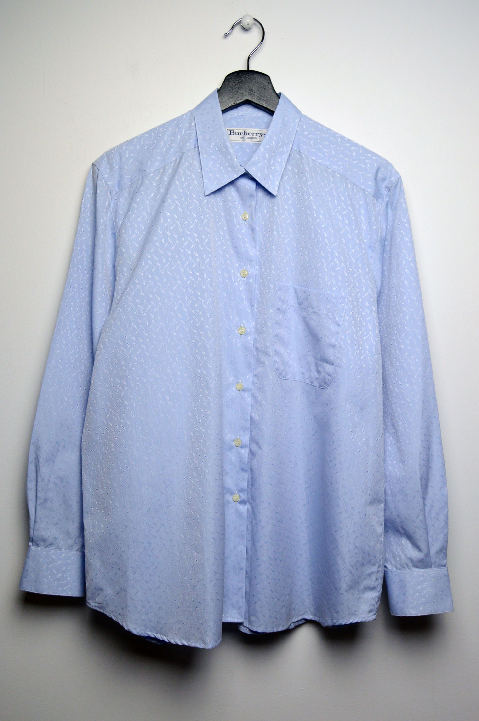 Burberry burberry shirt rare vintage leaf pattern shirt Size US M / EU 48-50 / 2 - 2 Thumbnail