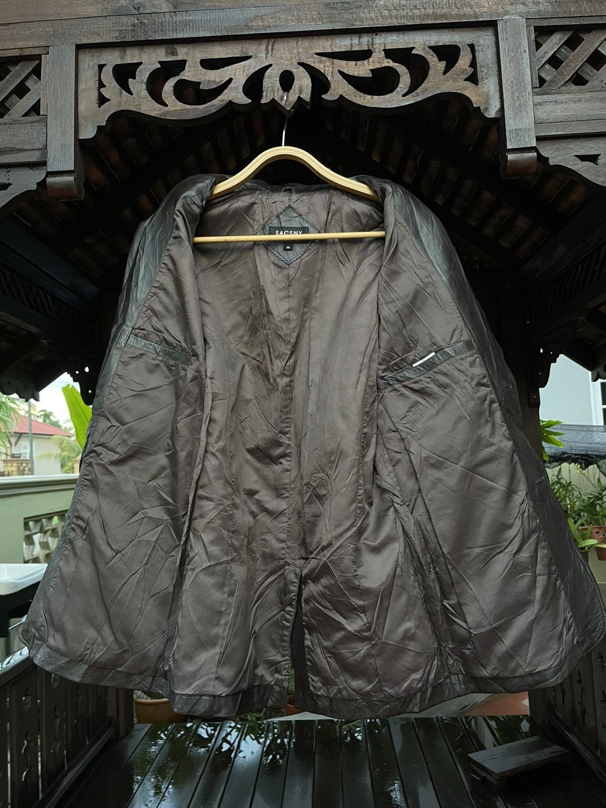 Yohji Yamamoto Y’saccs by Yohji Yamamoto Leather Jacket Size US M / EU 48-50 / 2 - 17 Thumbnail