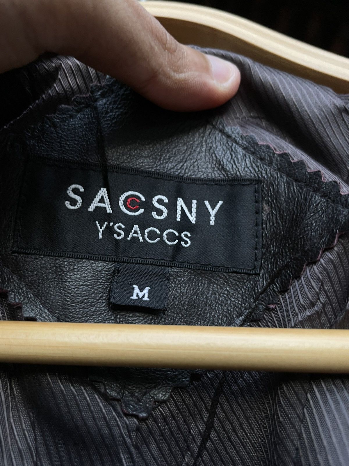 Yohji Yamamoto Y’saccs by Yohji Yamamoto Leather Jacket Size US M / EU 48-50 / 2 - 23 Thumbnail