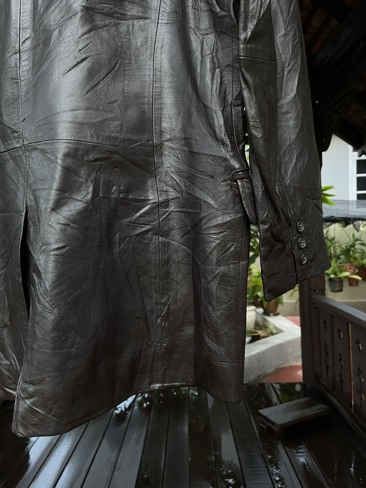 Yohji Yamamoto Y’saccs by Yohji Yamamoto Leather Jacket Size US M / EU 48-50 / 2 - 16 Thumbnail