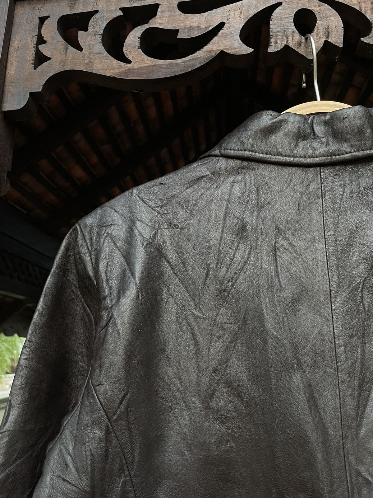 Yohji Yamamoto Y’saccs by Yohji Yamamoto Leather Jacket Size US M / EU 48-50 / 2 - 14 Thumbnail