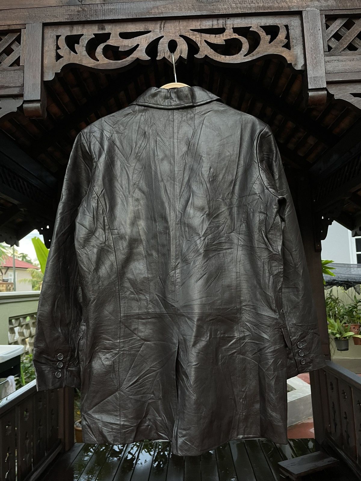 Yohji Yamamoto Y’saccs by Yohji Yamamoto Leather Jacket Size US M / EU 48-50 / 2 - 10 Thumbnail