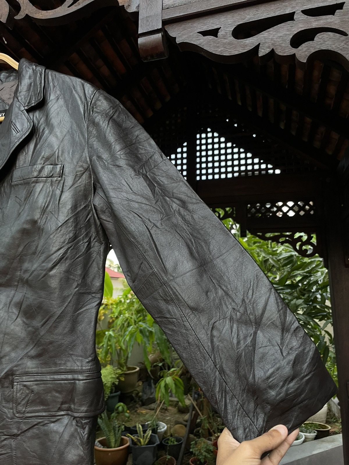 Yohji Yamamoto Y’saccs by Yohji Yamamoto Leather Jacket Size US M / EU 48-50 / 2 - 4 Thumbnail