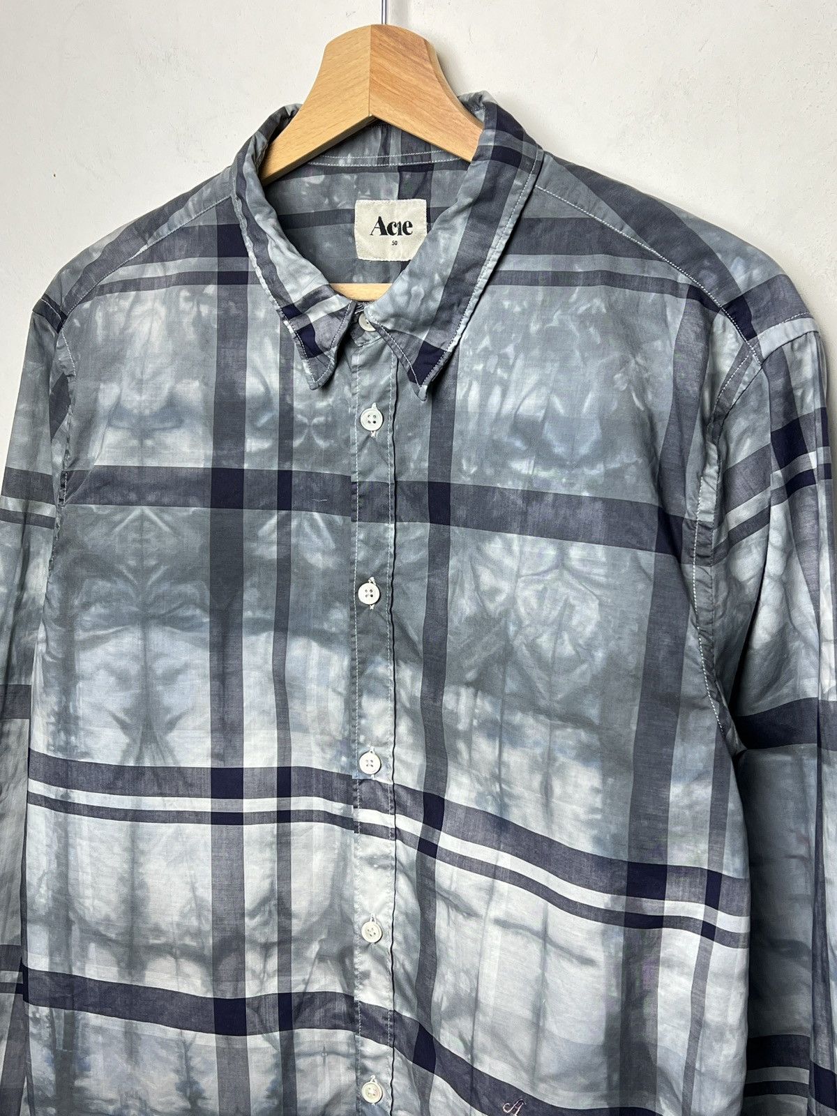 Acne Studios acne studios shirt bleached tie dye shirt 1/1 Size US M / EU 48-50 / 2 - 4 Thumbnail
