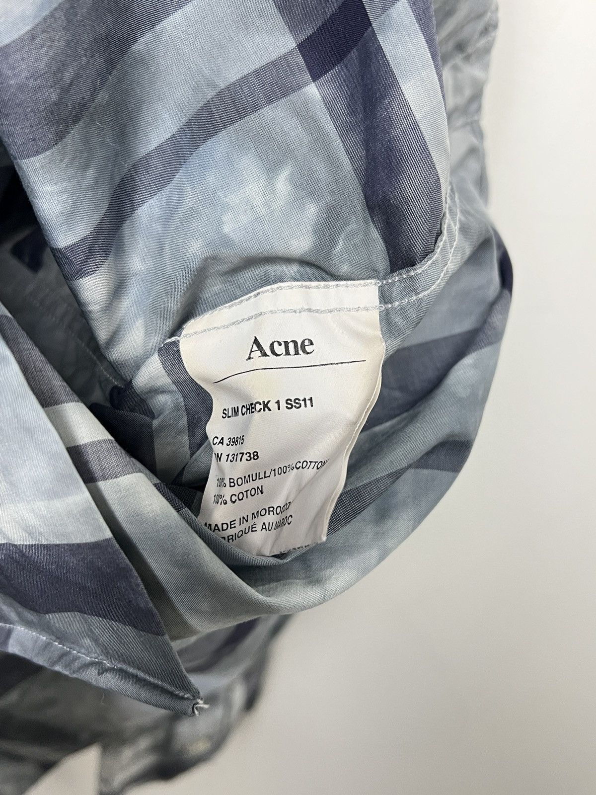 Acne Studios acne studios shirt bleached tie dye shirt 1/1 Size US M / EU 48-50 / 2 - 11 Thumbnail