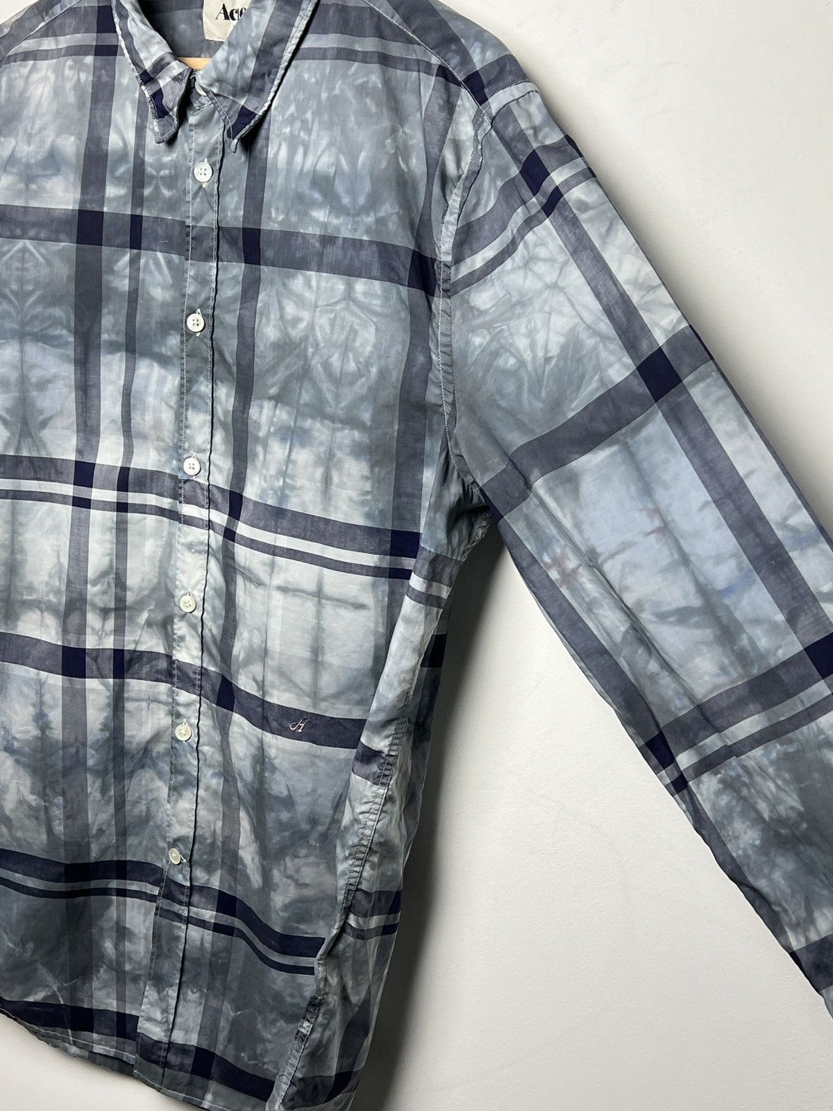 Acne Studios acne studios shirt bleached tie dye shirt 1/1 Size US M / EU 48-50 / 2 - 7 Thumbnail