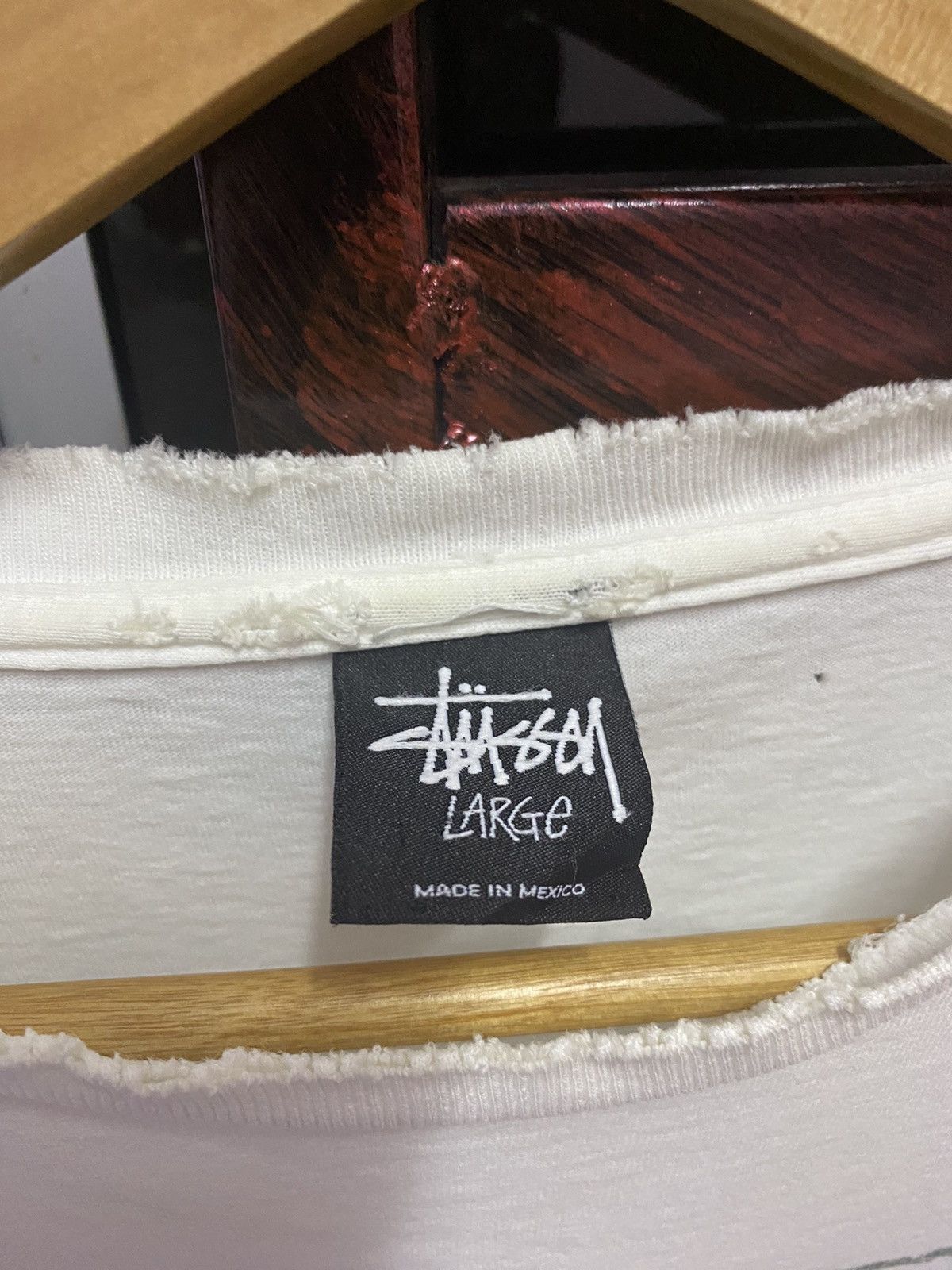 Stussy Vintage Y2K Distressed Stussy Tour Tshirt Size US M / EU 48-50 / 2 - 6 Thumbnail