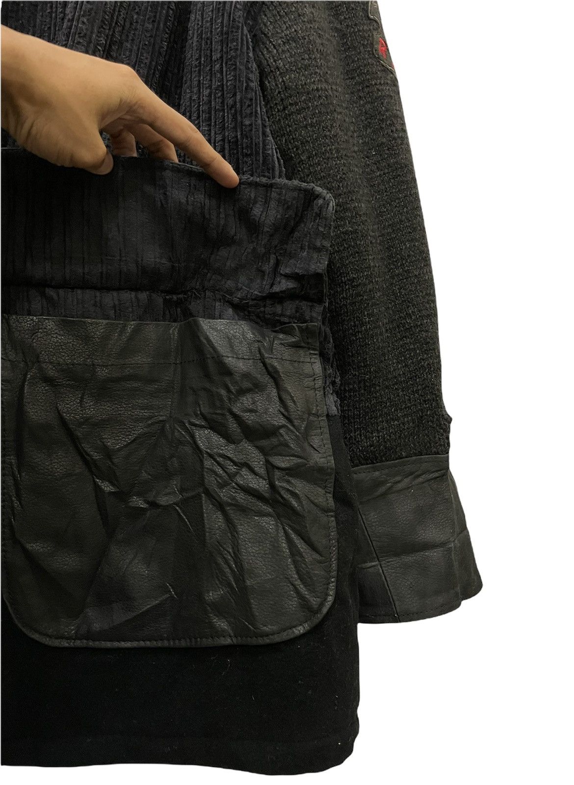 Jean Charles De Castelbajac Vtg95 Castelbajac X Hanna Barbera Leather Corduroy Jacket Size US XL / EU 56 / 4 - 14 Thumbnail