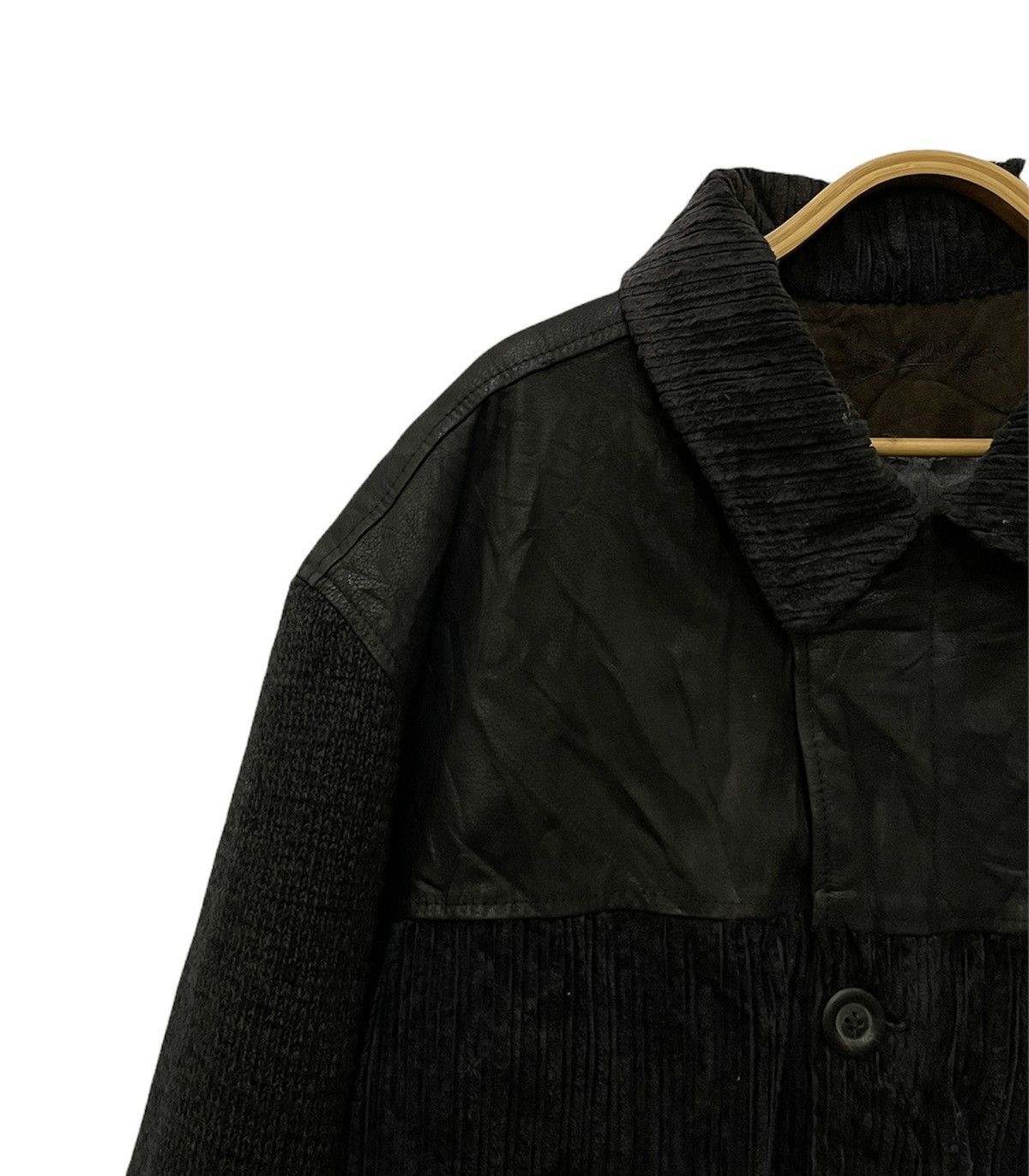 Jean Charles De Castelbajac Vtg95 Castelbajac X Hanna Barbera Leather Corduroy Jacket Size US XL / EU 56 / 4 - 2 Thumbnail