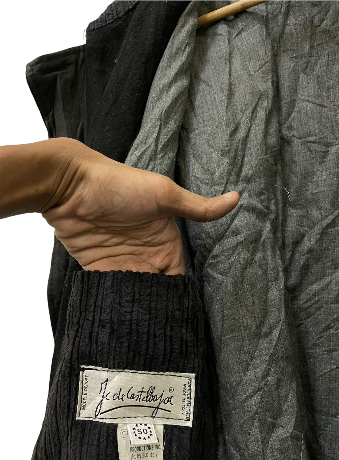 Jean Charles De Castelbajac Vtg95 Castelbajac X Hanna Barbera Leather Corduroy Jacket Size US XL / EU 56 / 4 - 18 Thumbnail
