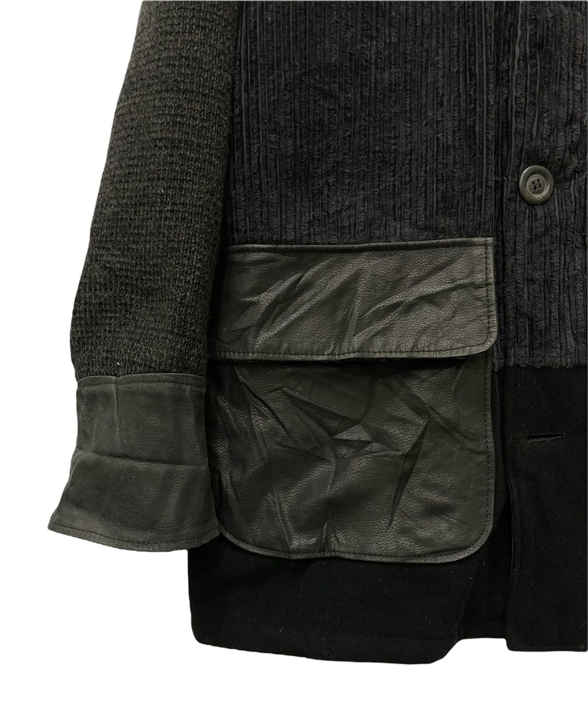 Jean Charles De Castelbajac Vtg95 Castelbajac X Hanna Barbera Leather Corduroy Jacket Size US XL / EU 56 / 4 - 5 Thumbnail