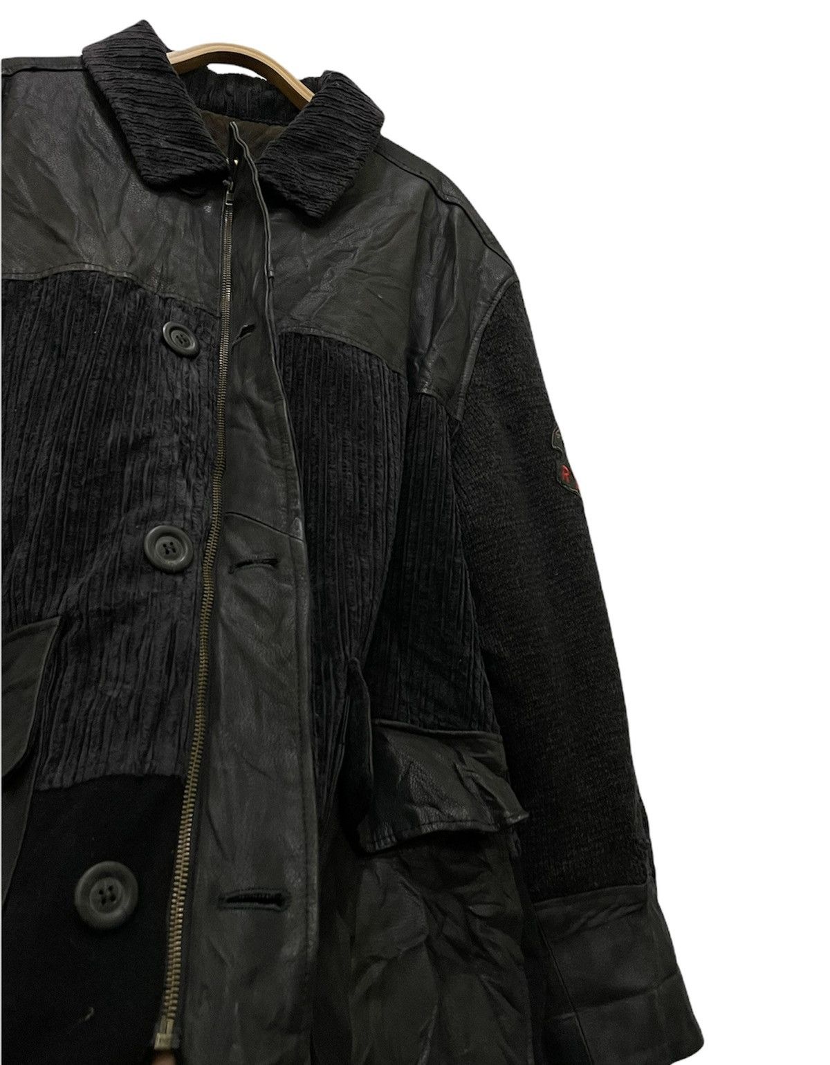 Jean Charles De Castelbajac Vtg95 Castelbajac X Hanna Barbera Leather Corduroy Jacket Size US XL / EU 56 / 4 - 13 Thumbnail
