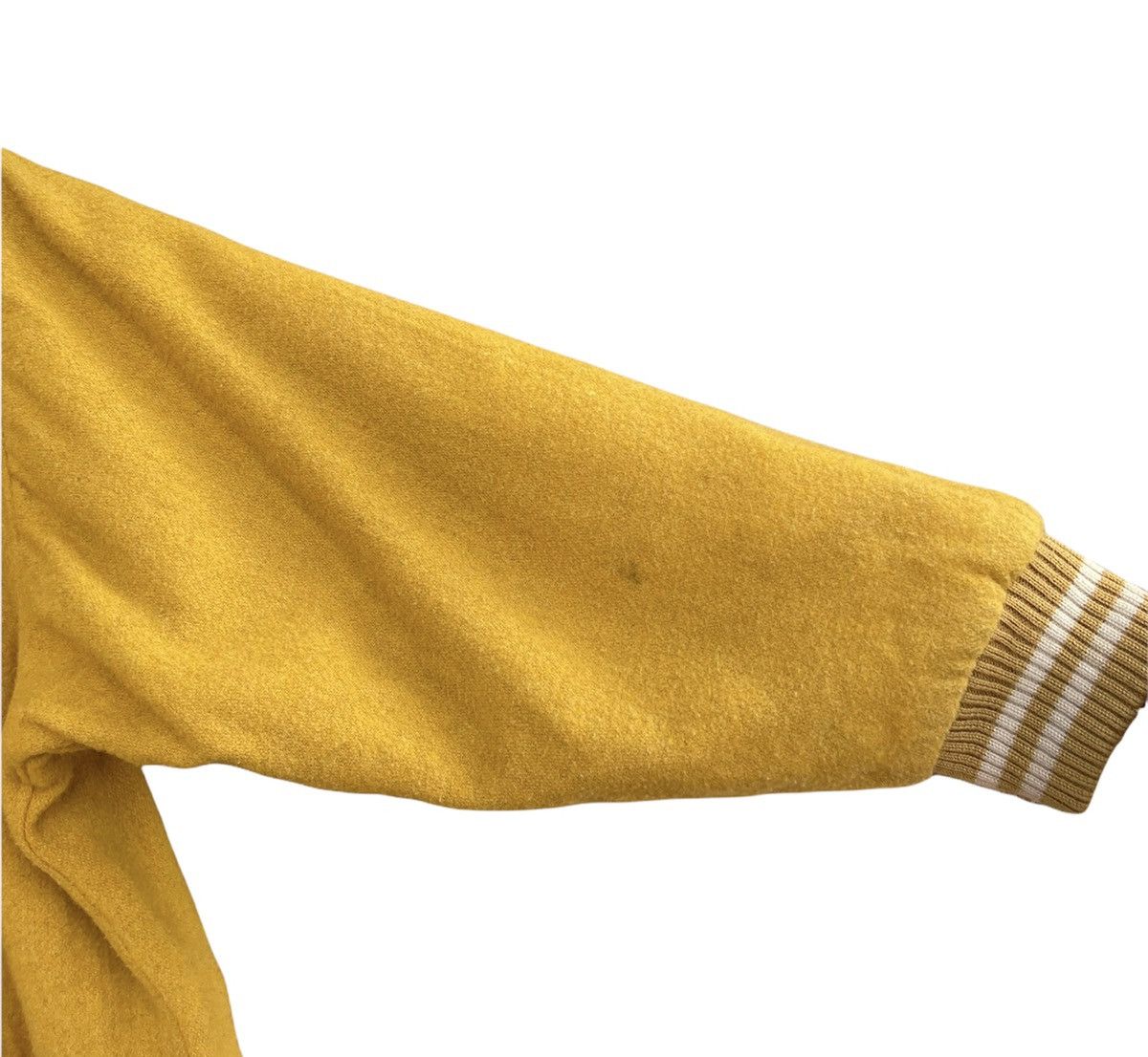 Vintage Vintage Ball Dog Yellow Wool Varsity Jacket Size US L / EU 52-54 / 3 - 8 Thumbnail