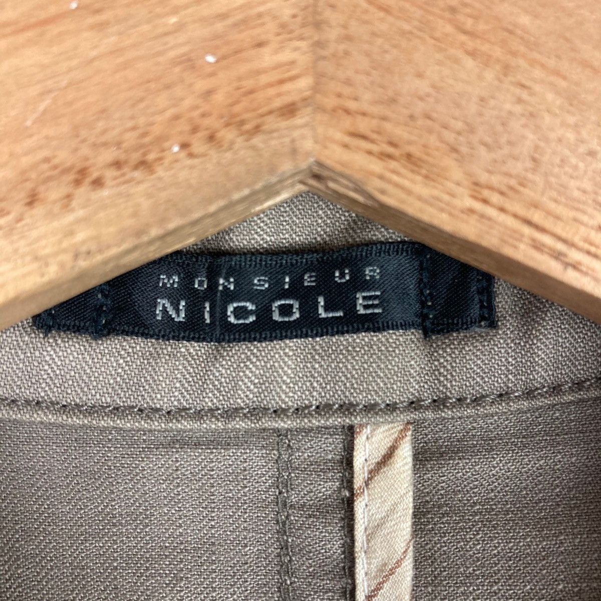 Vintage Vintage MONSIEUR NICOLE jacket button pullover jumper Size US S / EU 44-46 / 1 - 4 Thumbnail