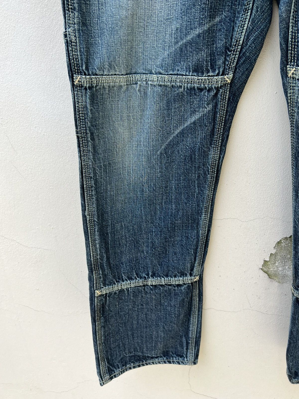 Vintage Medical Branch Japan Great Faded Heavy Duty Denim
