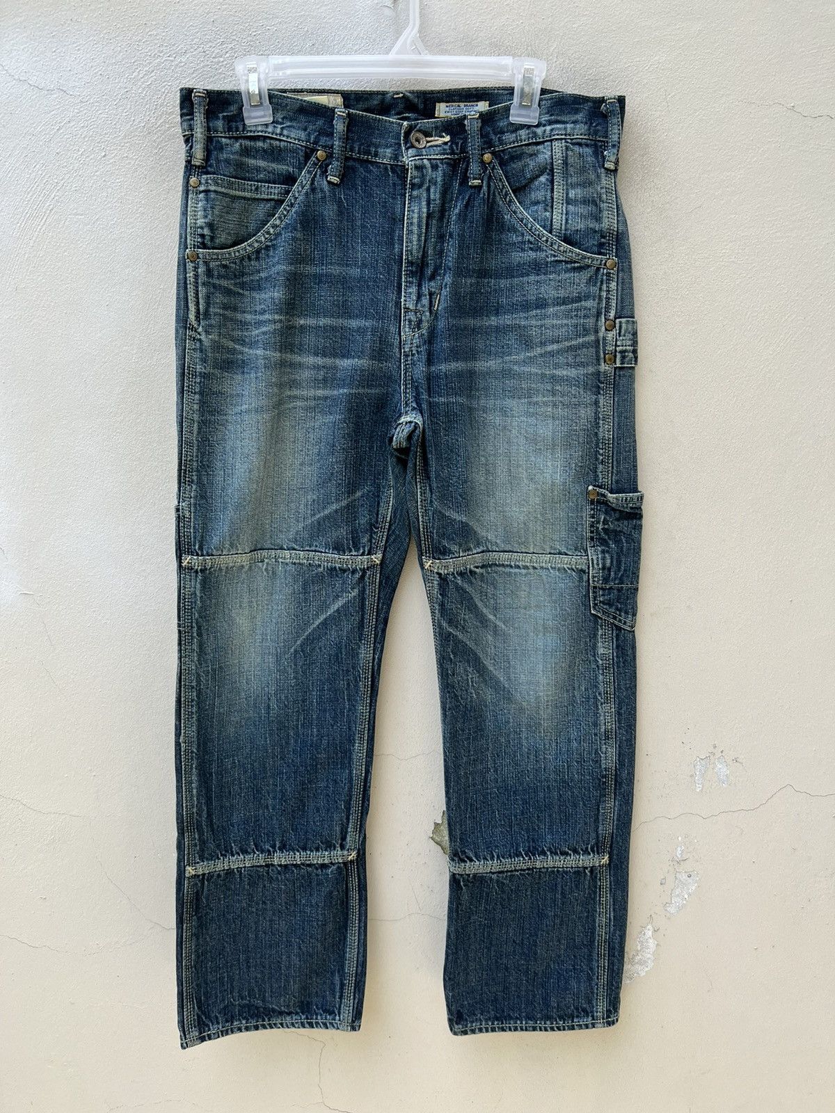 Vintage Medical Branch Japan Great Faded Heavy Duty Denim