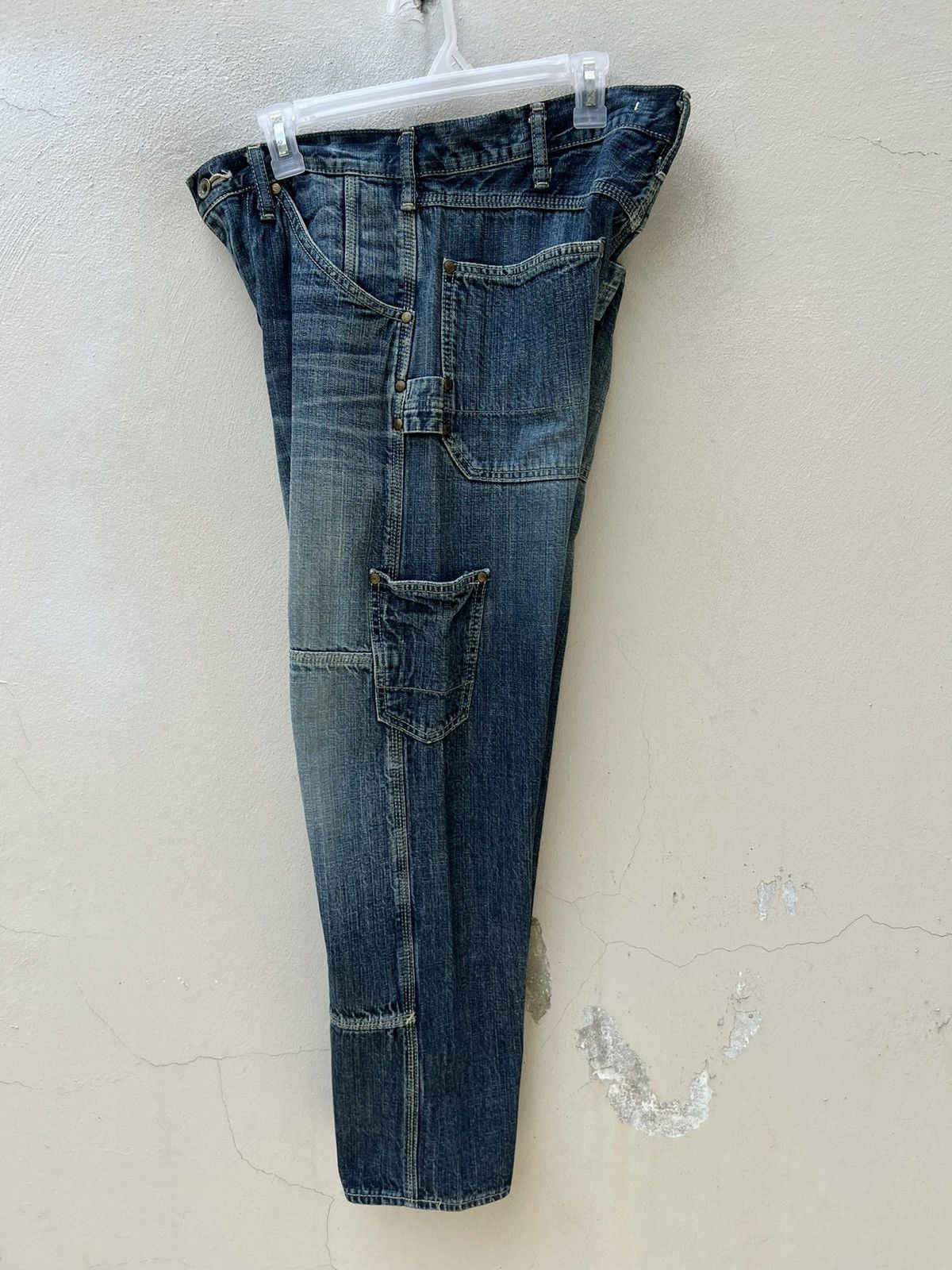 Vintage Medical Branch Japan Great Faded Heavy Duty Denim