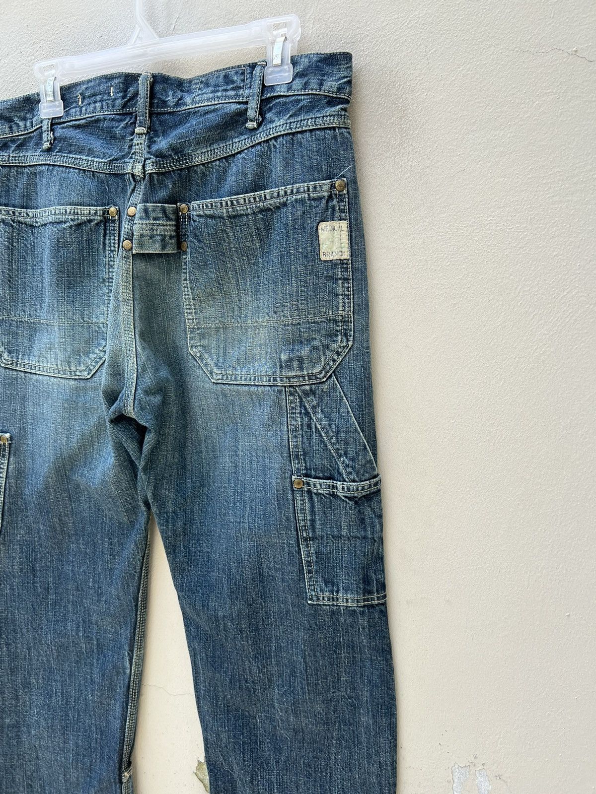 Vintage Medical Branch Japan Great Faded Heavy Duty Denim