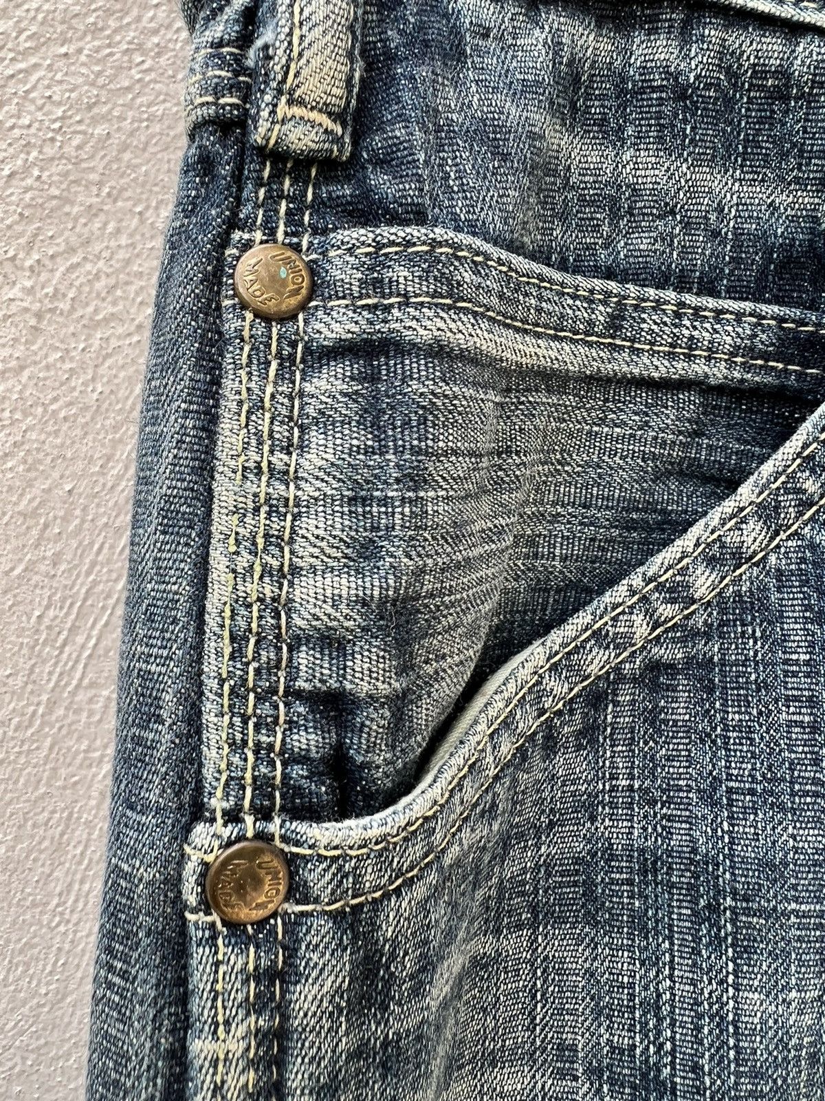 Vintage Medical Branch Japan Great Faded Heavy Duty Denim